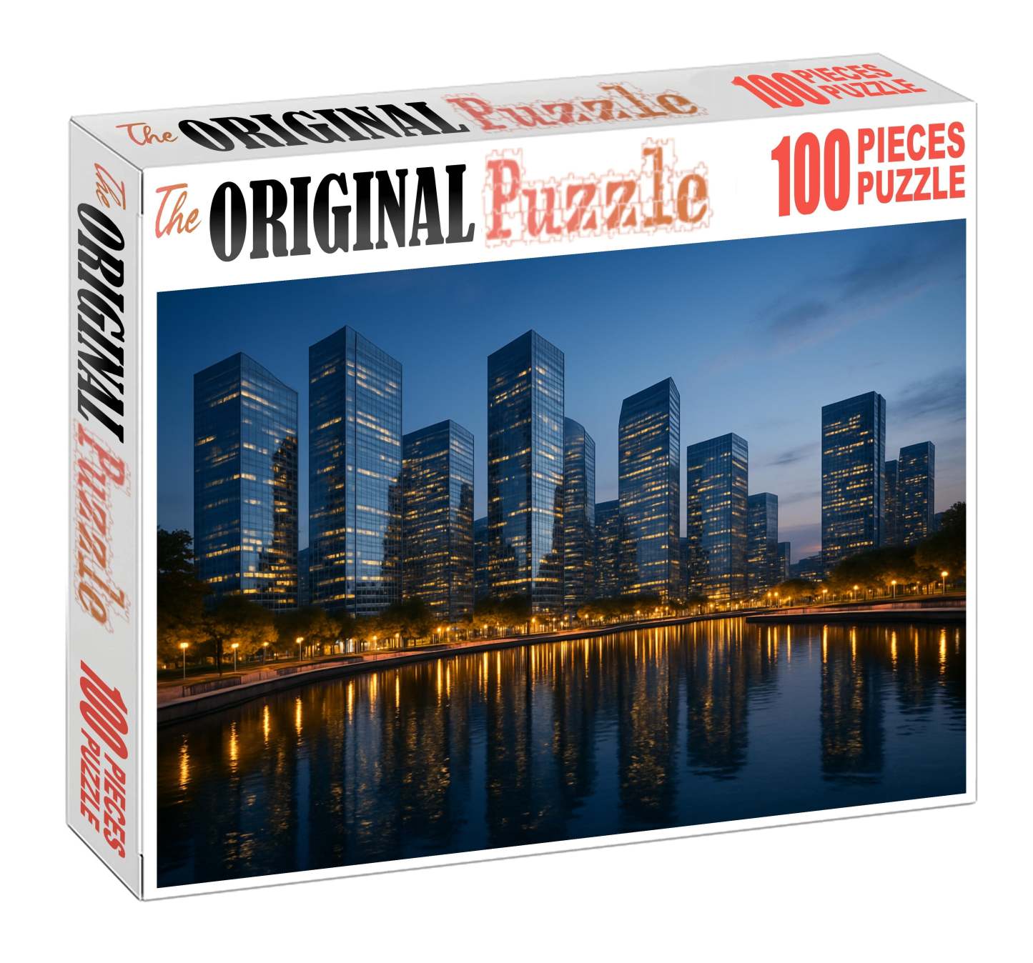 Melbourne Docklands Skyline Australias Innovative Waterfront District With Award-winning Design Puzzle For Kids
