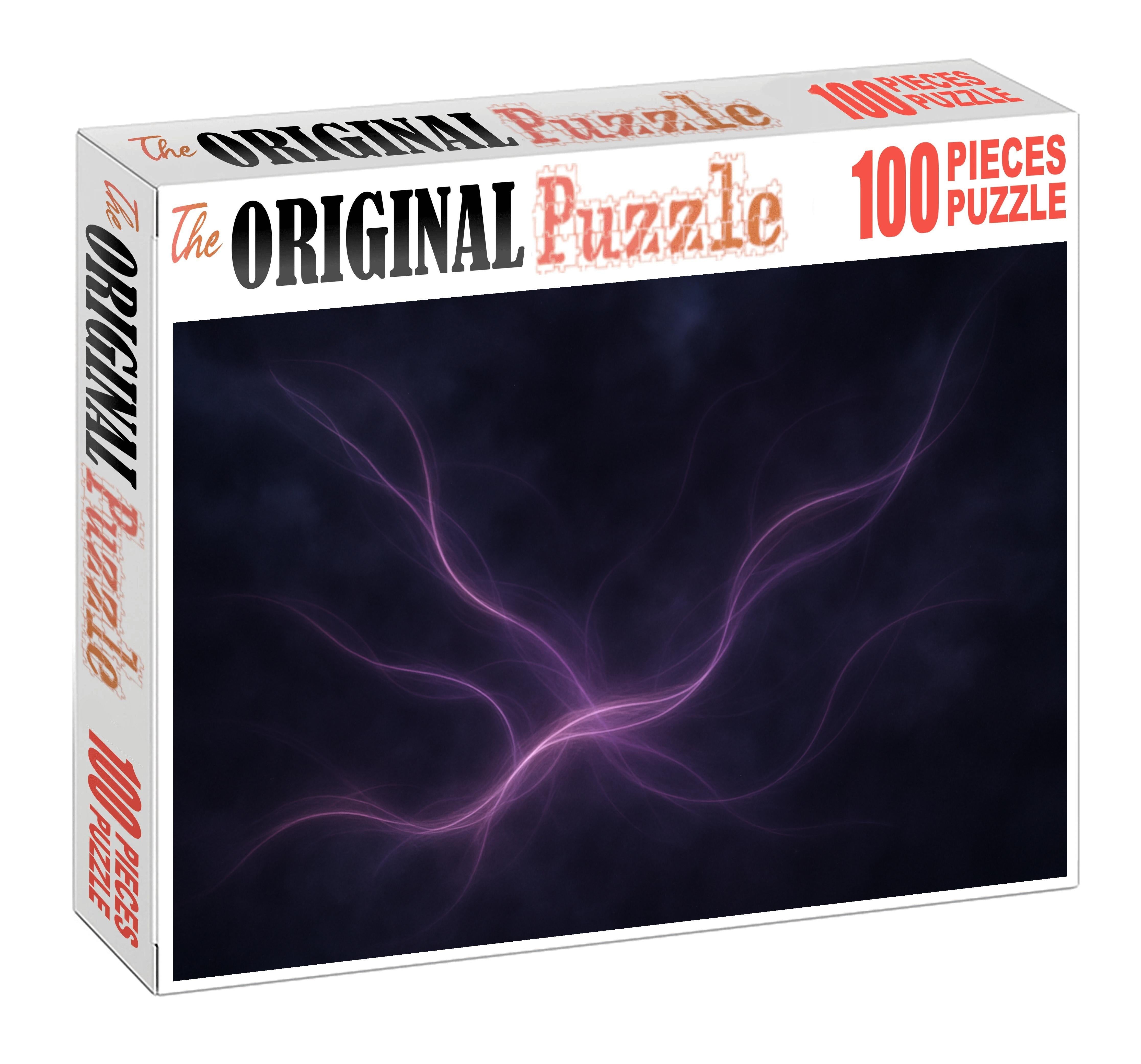 Glowing Nebular Tendrils Custom Jigsaw Puzzle