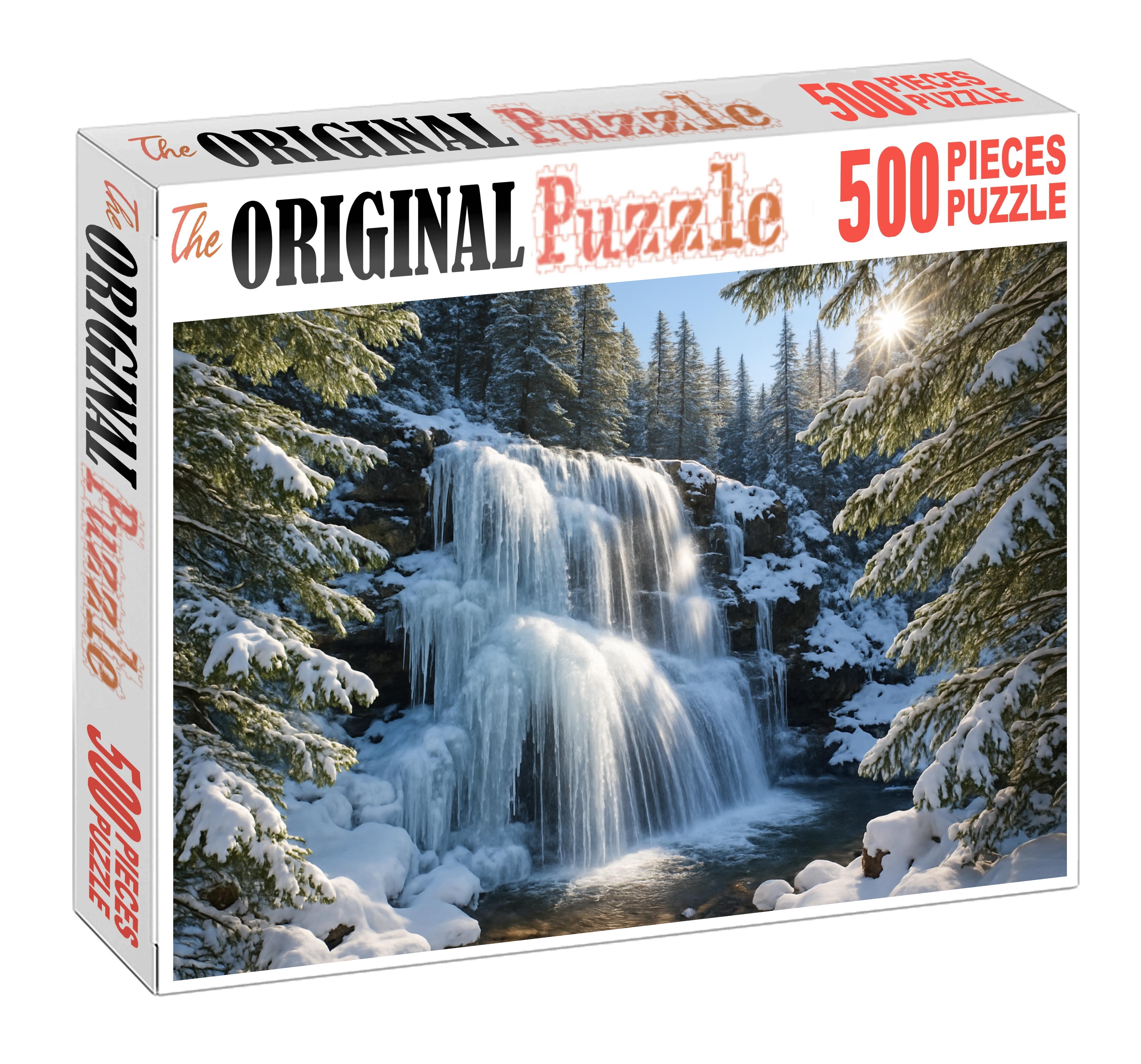 Frosted Crystal Veil Easy Puzzles