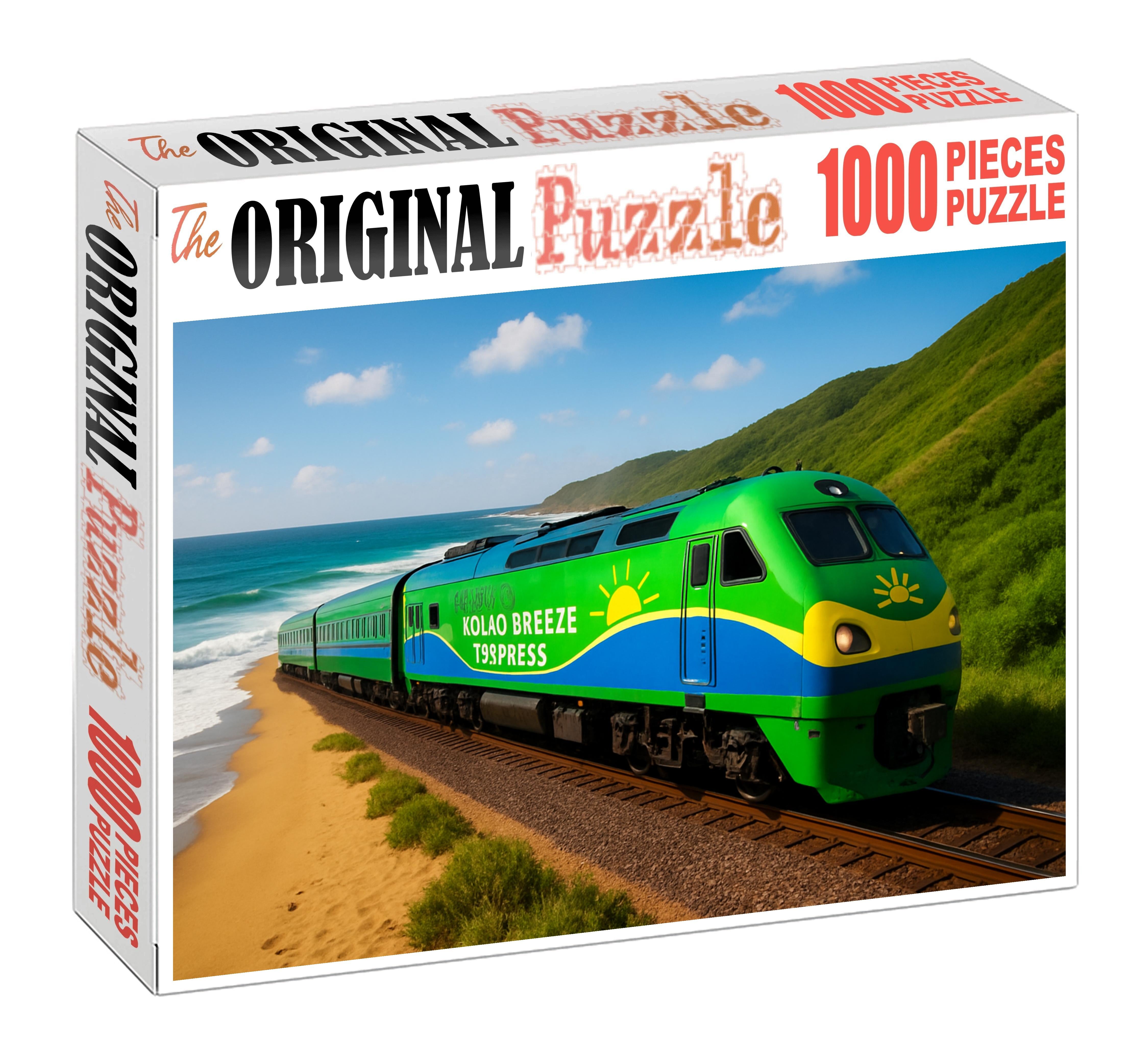 Solar Breeze Express Eco-friendly Electric Train Puzzle For Adults