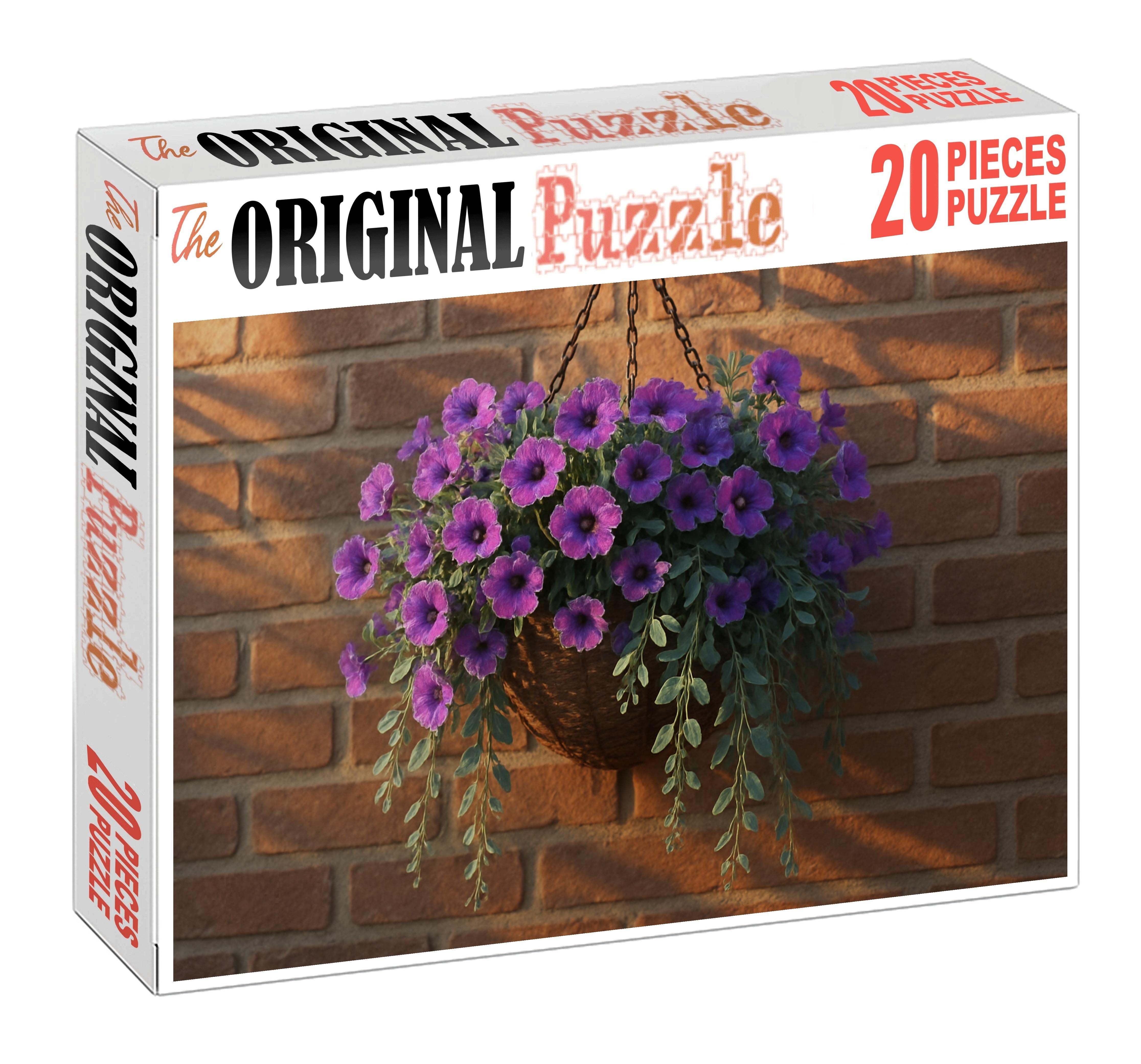Lavender Mist Hanging Basket 200 Piece Puzzle