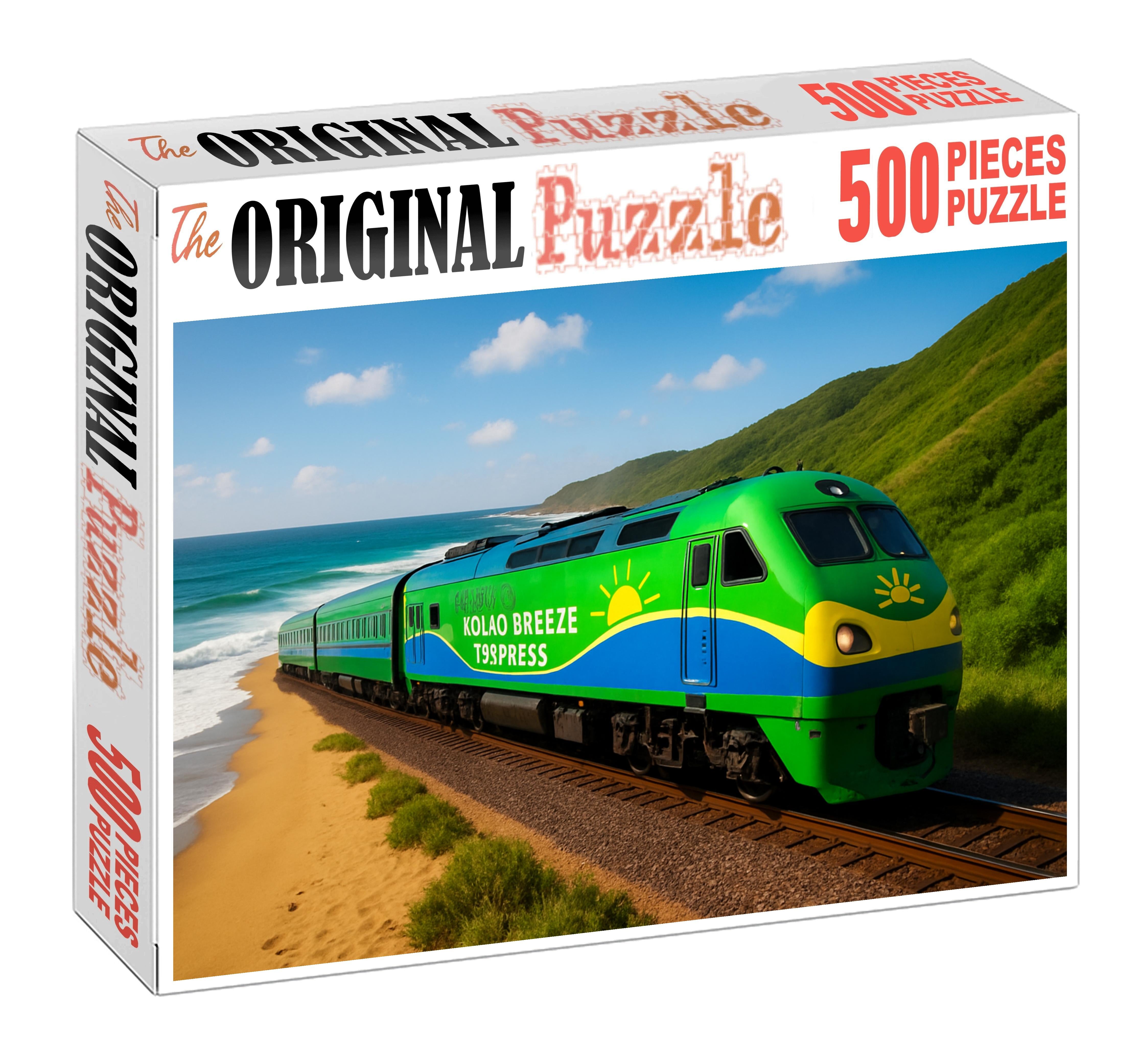 Solar Breeze Express Eco-friendly Electric Train Puzzle For Adults