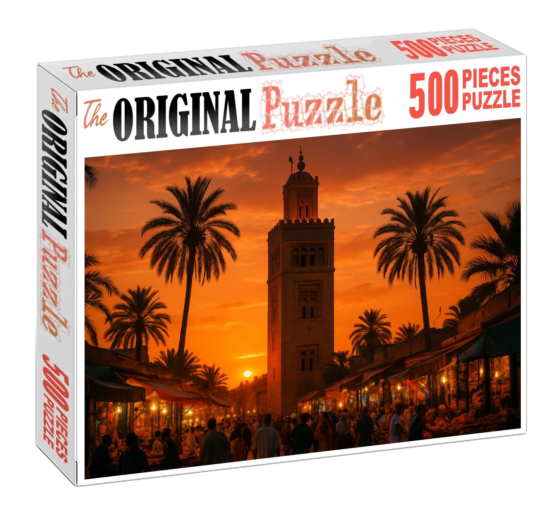 Koutoubia Mosque Marrakech Morocco Recognized By 7410 Globally As A Landmark Of Islamic Architecture Unique Puzzle Design