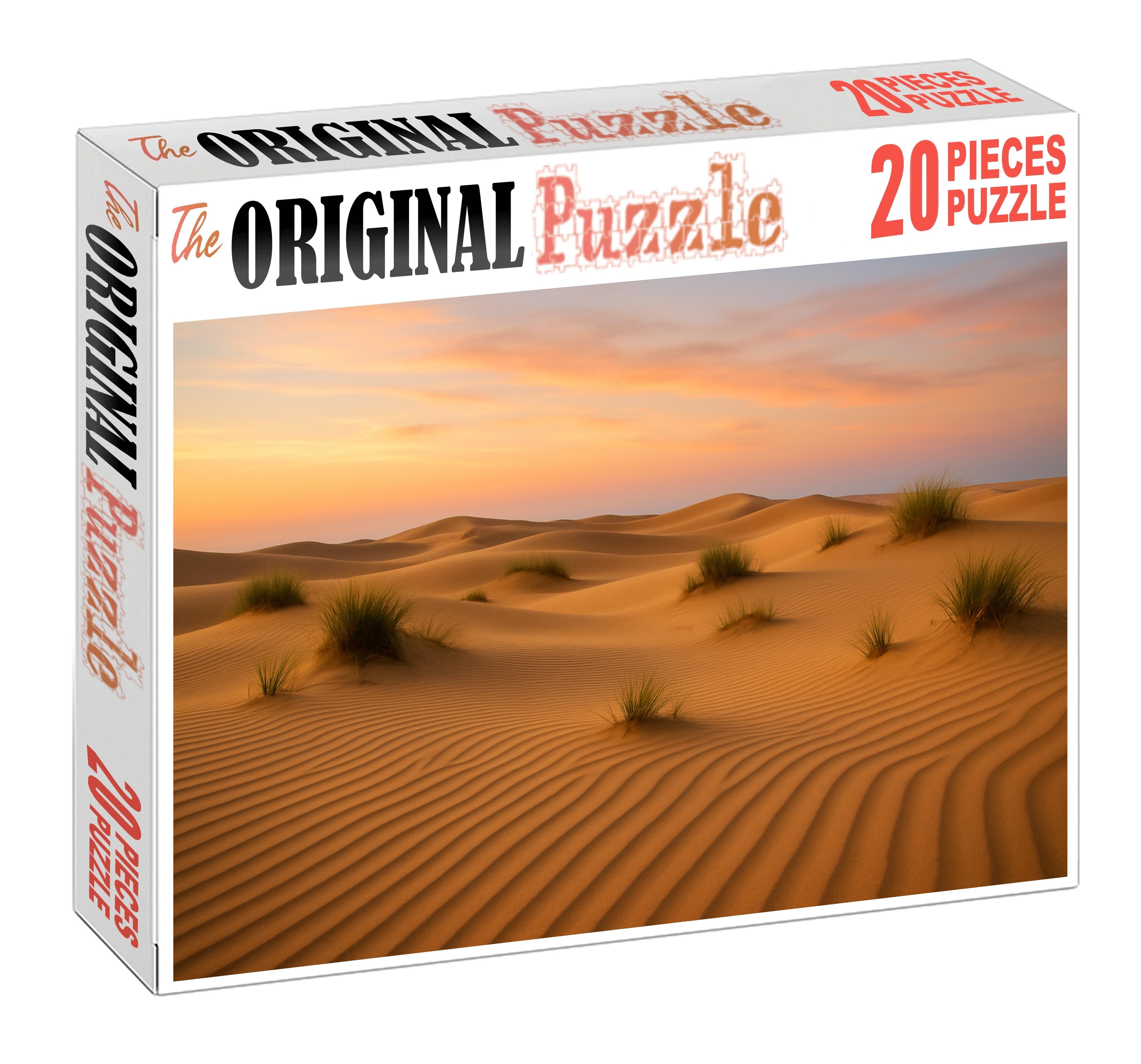 Silent Sand Dunes Custom Jigsaw Puzzle