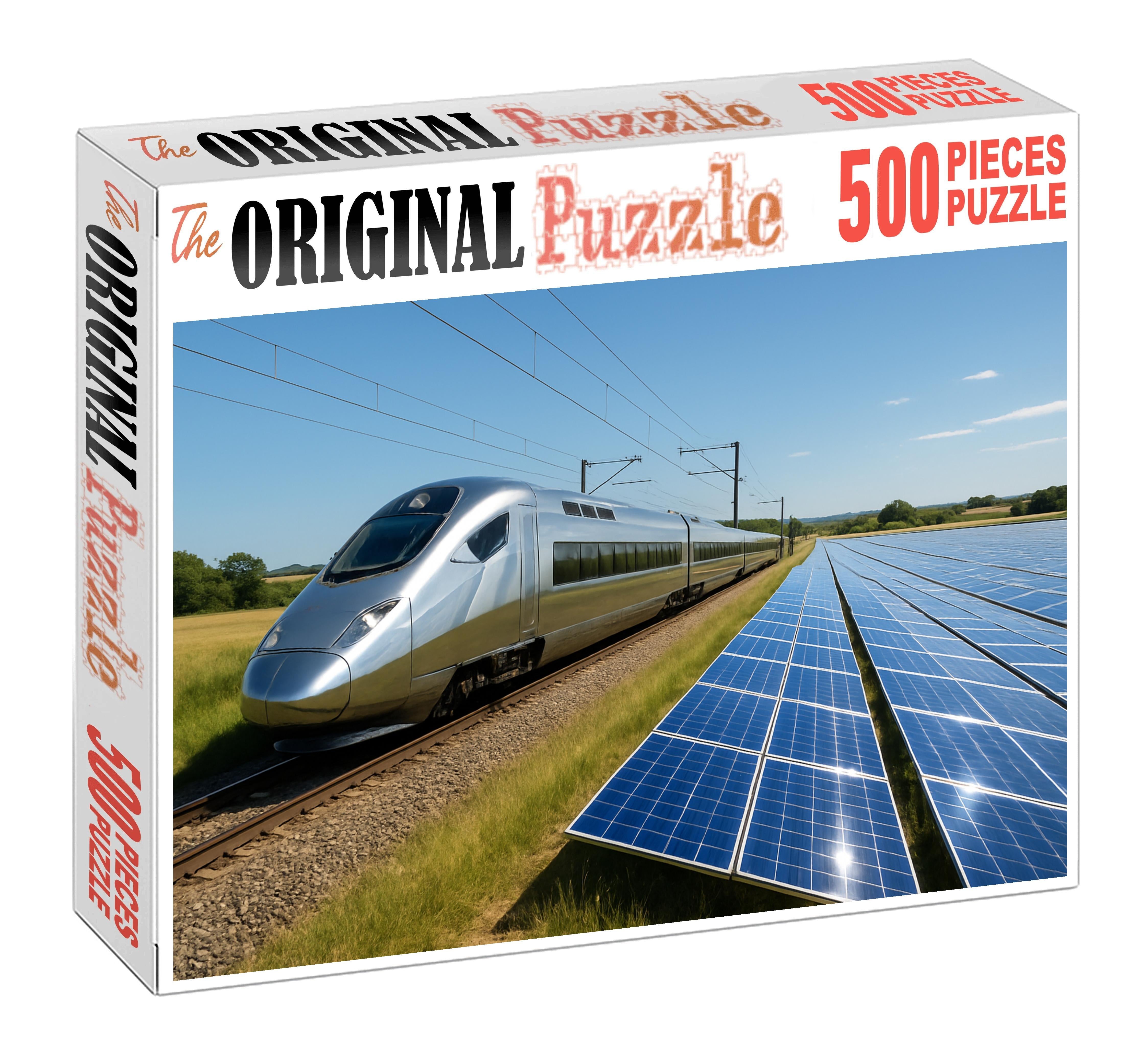 Solar-electric High-speed Train Easy Puzzles