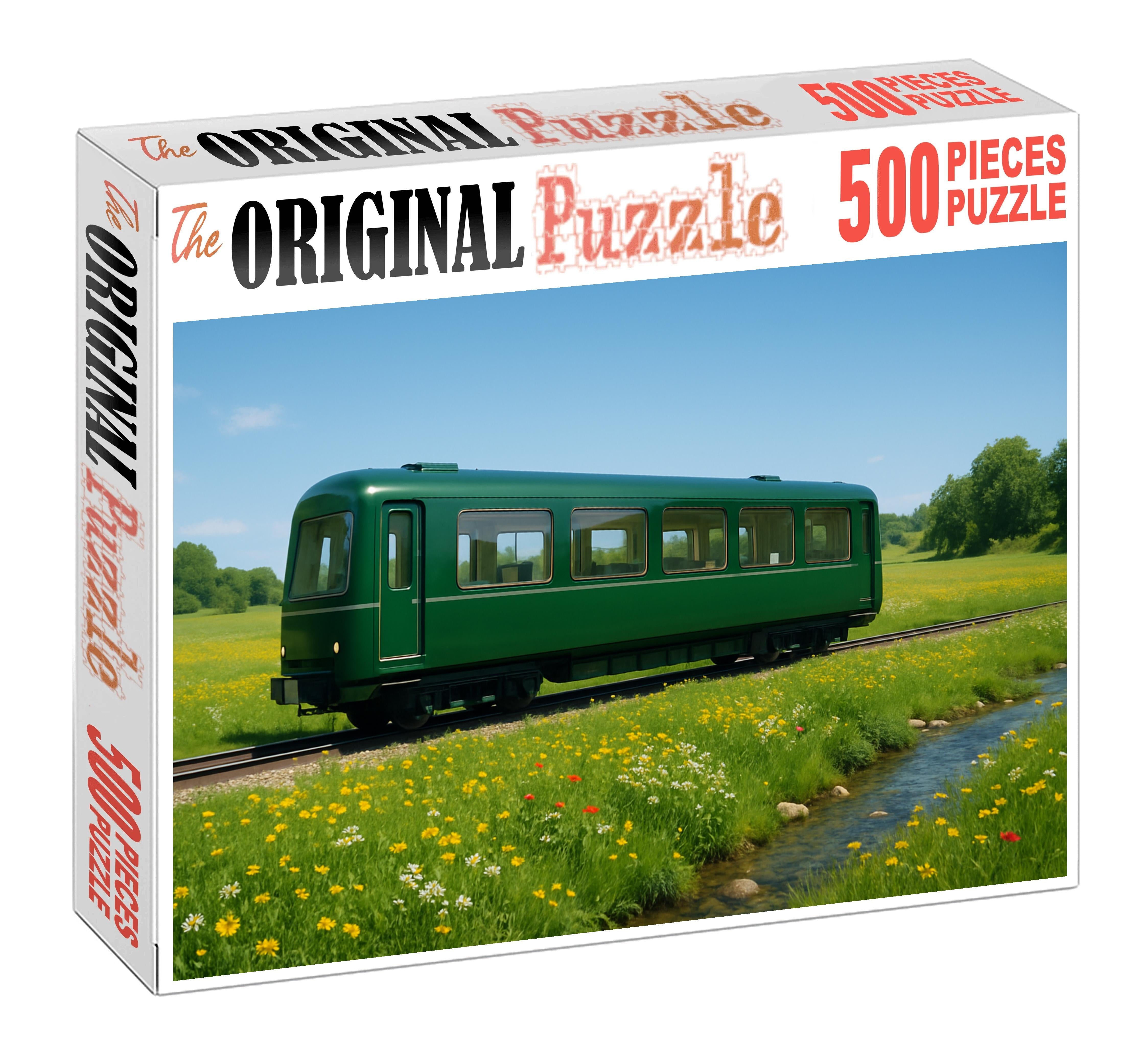 Verdant Valley Scenic Railcar Mini Puzzle