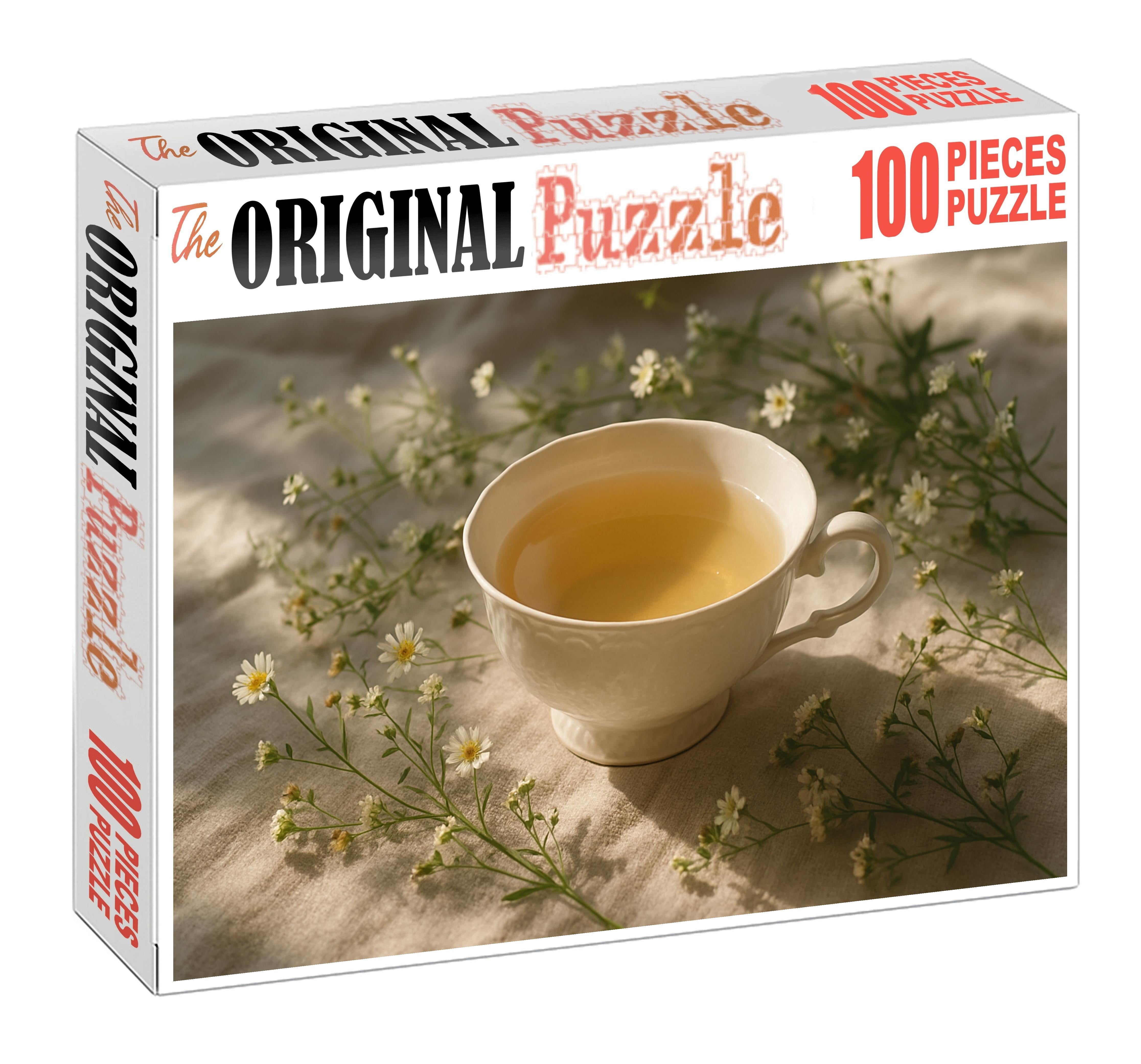Sunrise Meadow White Tea Puzzle For Kids