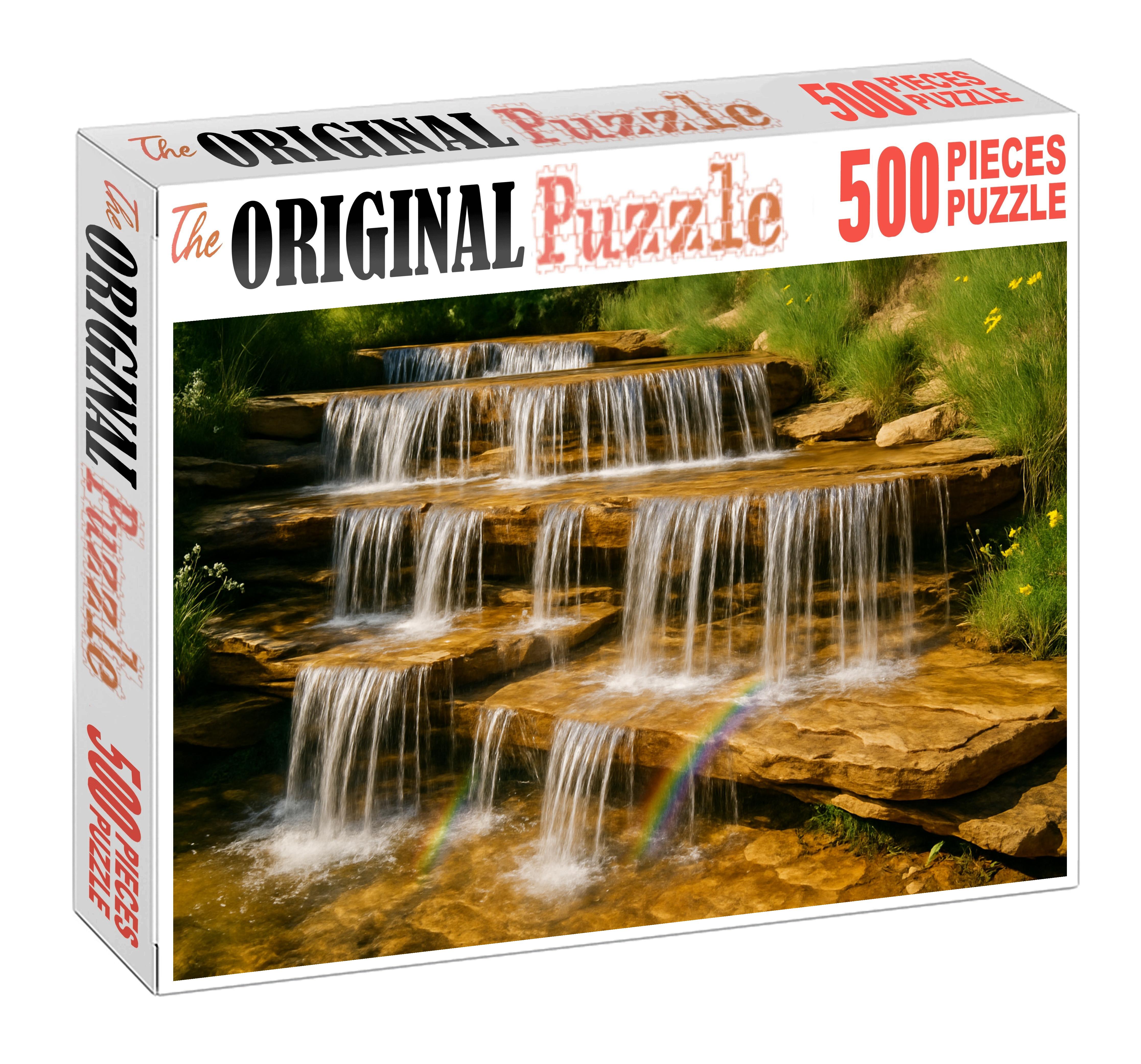 Glass Ribbon Steps Puzzle Collection