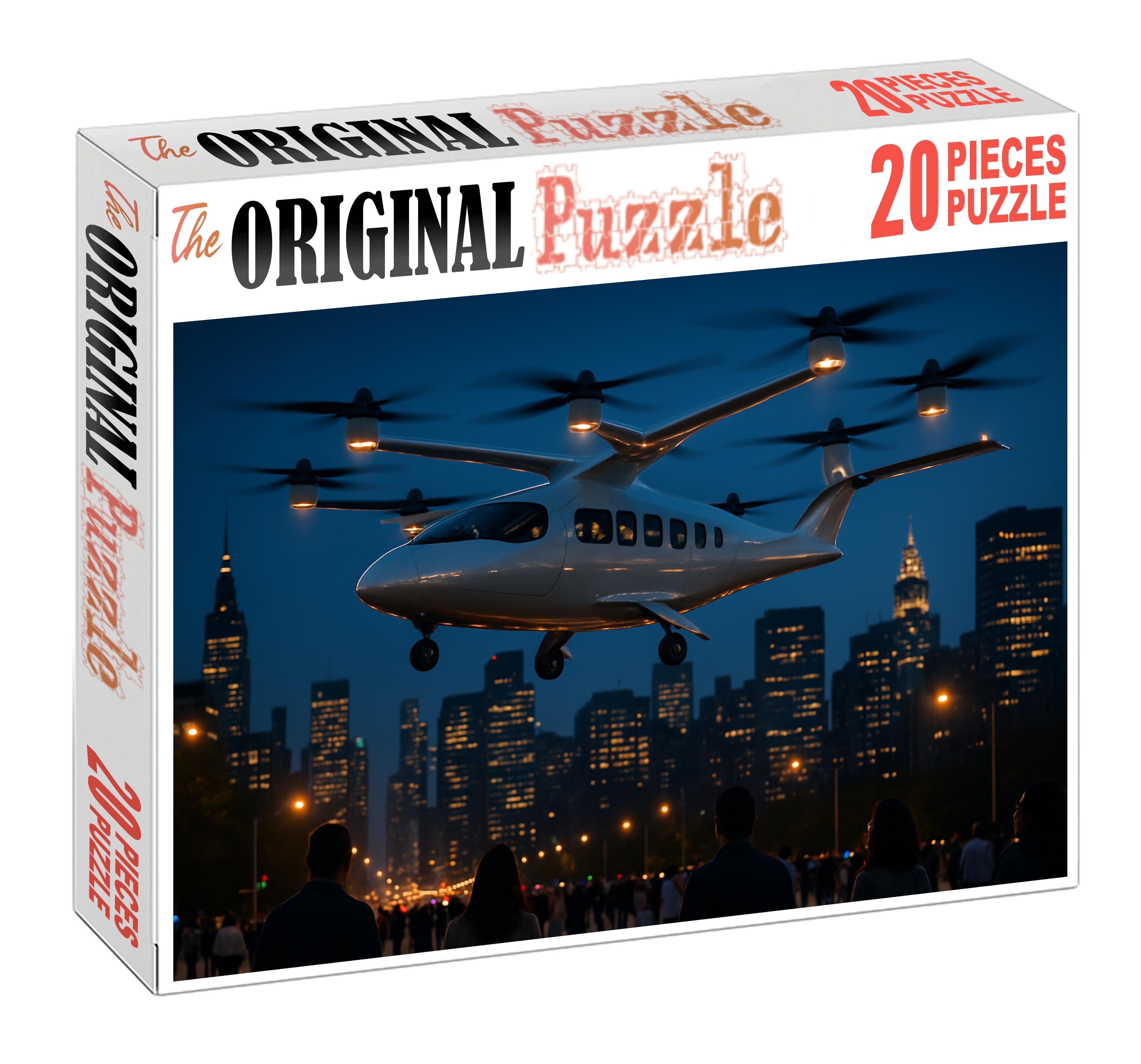 Electric Vertical Takeoff And Landing Airliner Puzzle For Kids