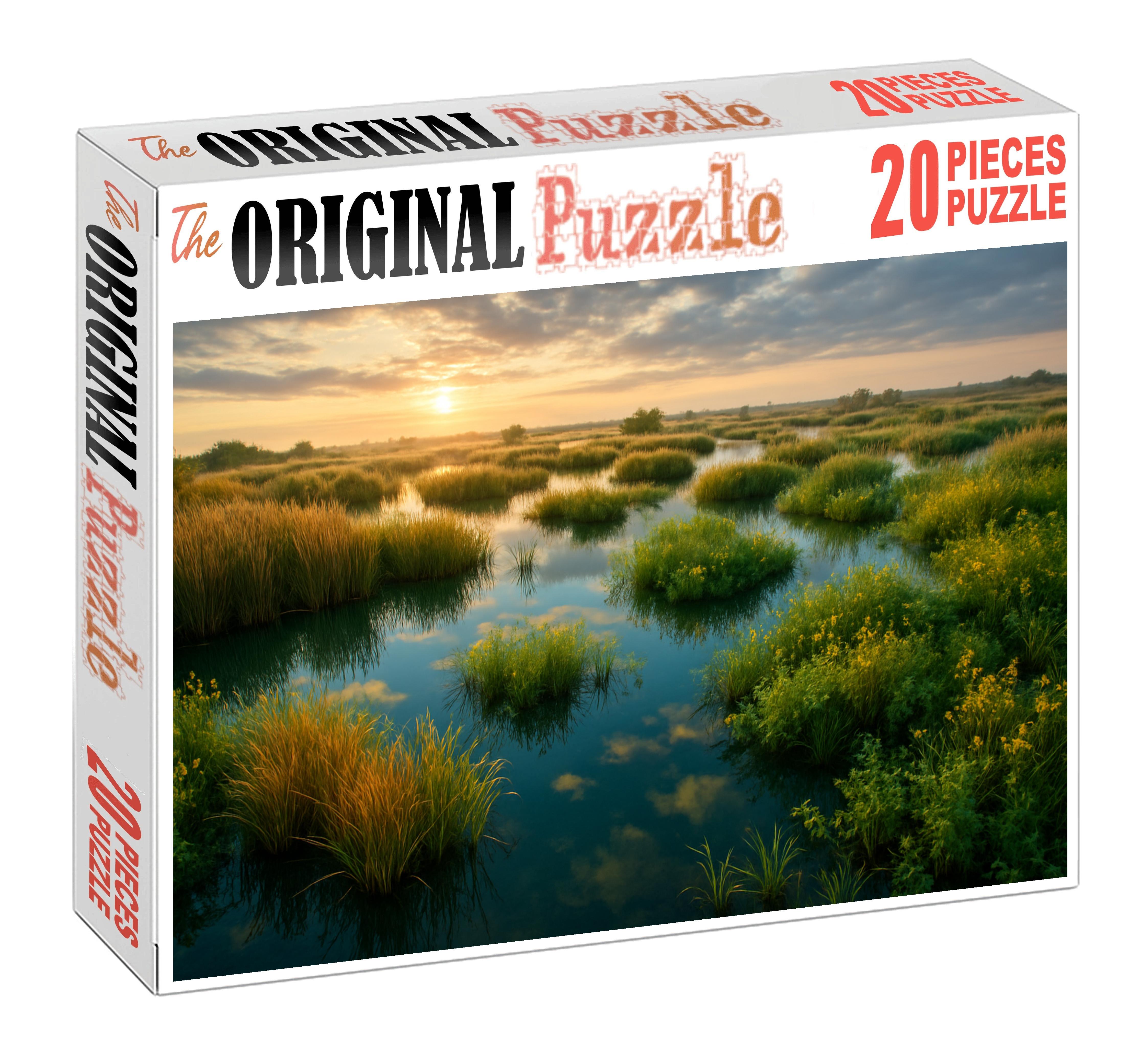 Sapphire Marsh Wetland 200 Piece Puzzle
