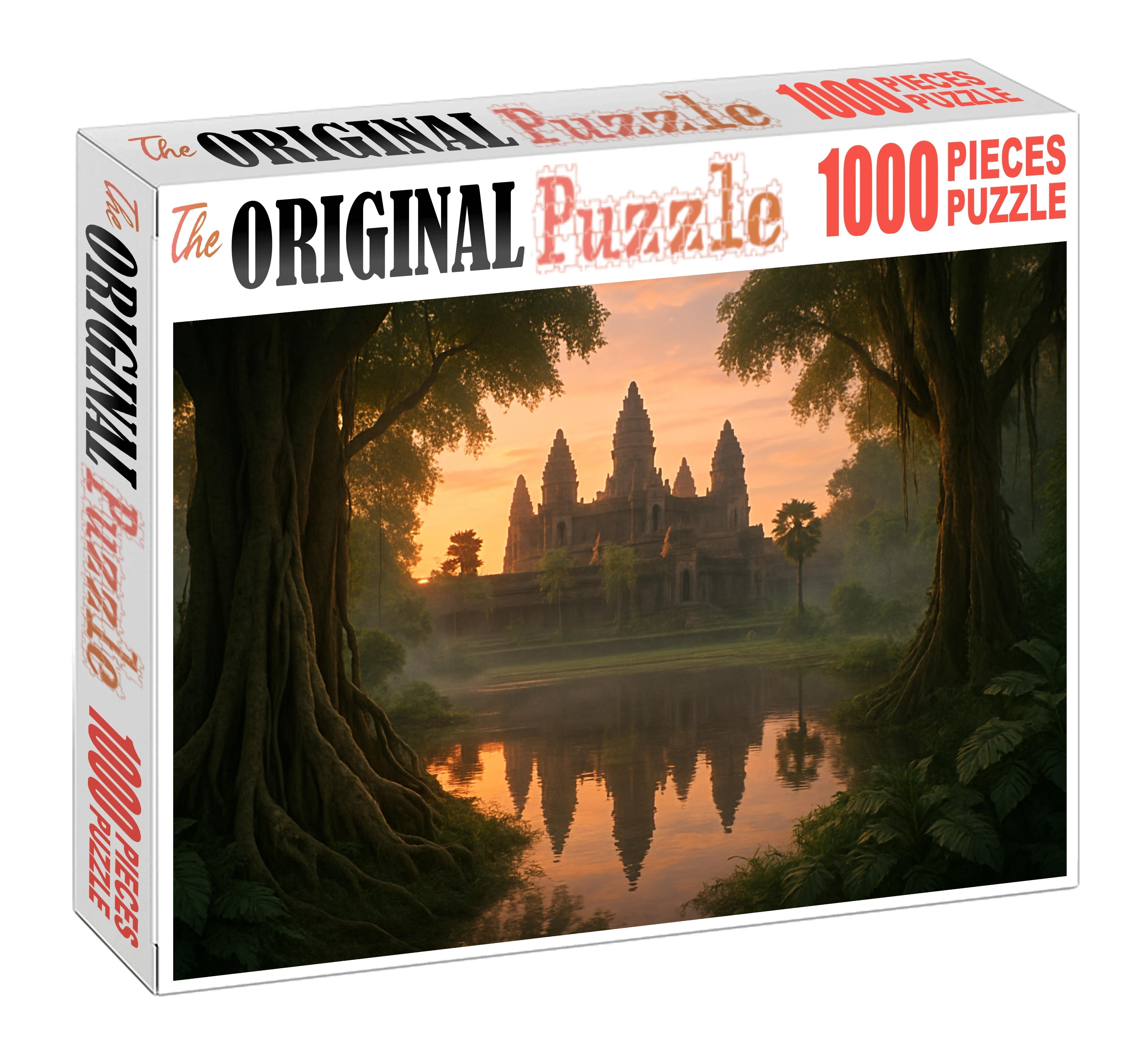 Angkor Wat Siem Reap Cambodia - Identified By 8012 Globally As The Largest Religious Monument Easy Puzzles