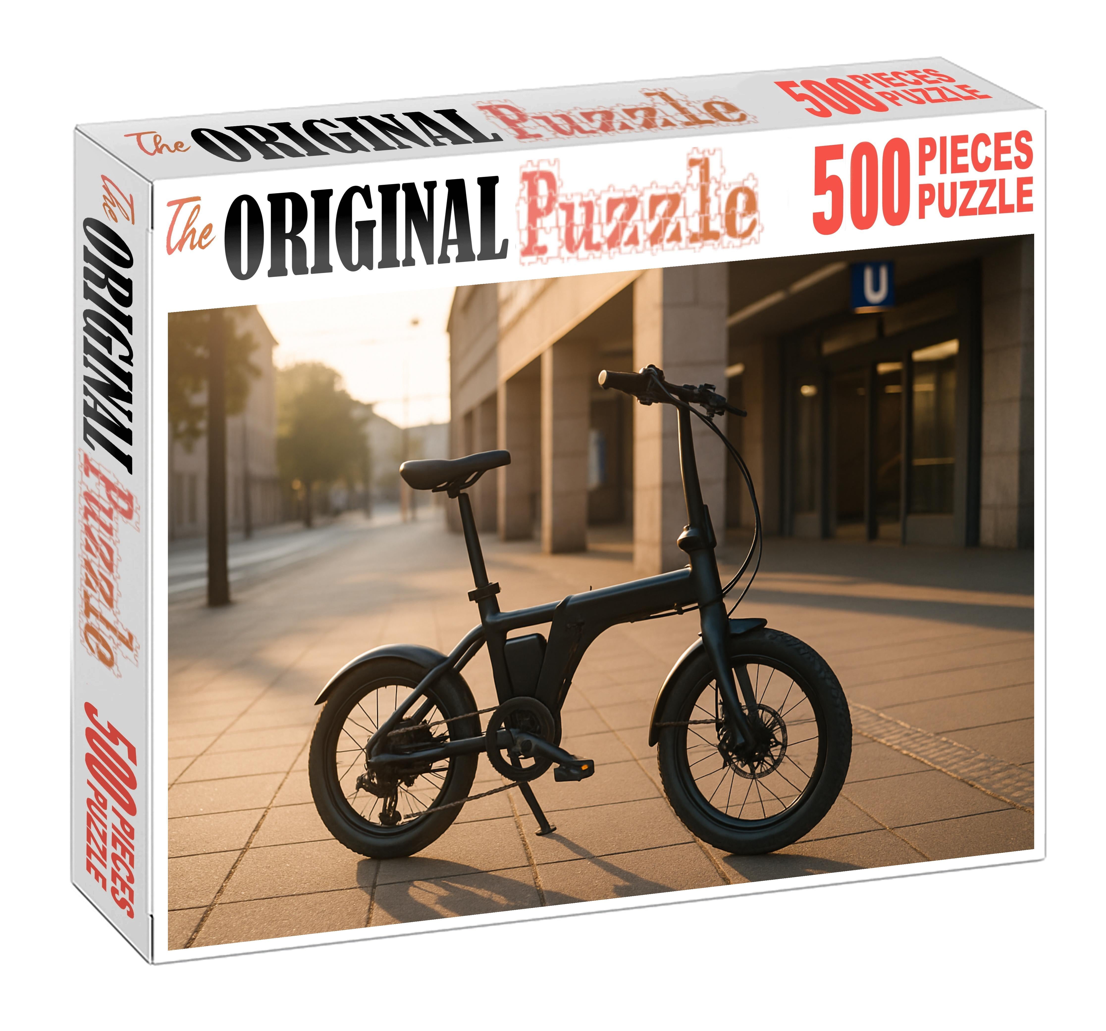 Ultra-lightweight Folding Electric Bicycle Puzzle For Kids