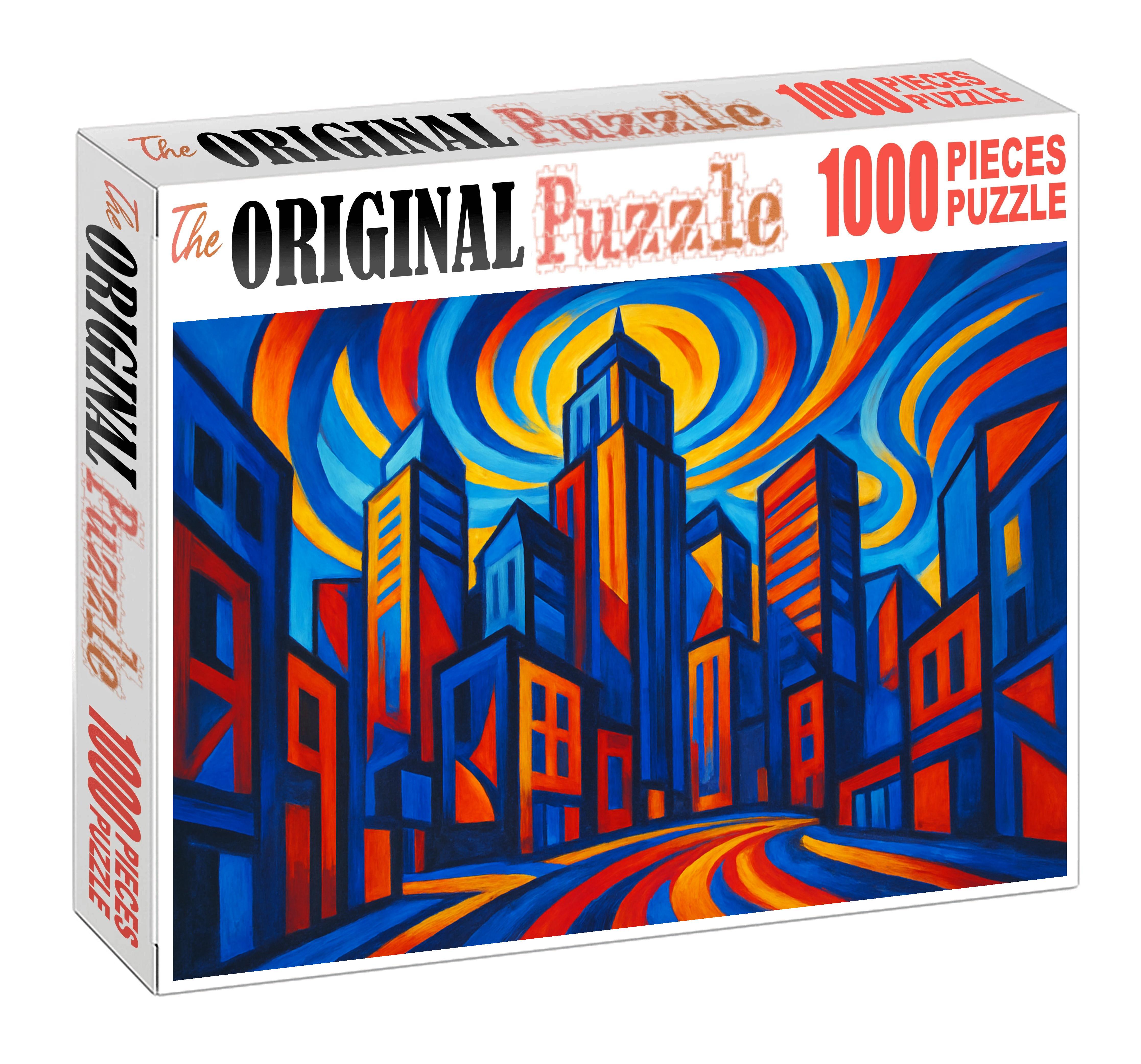 Metropolis In Motion Unique Puzzle Design