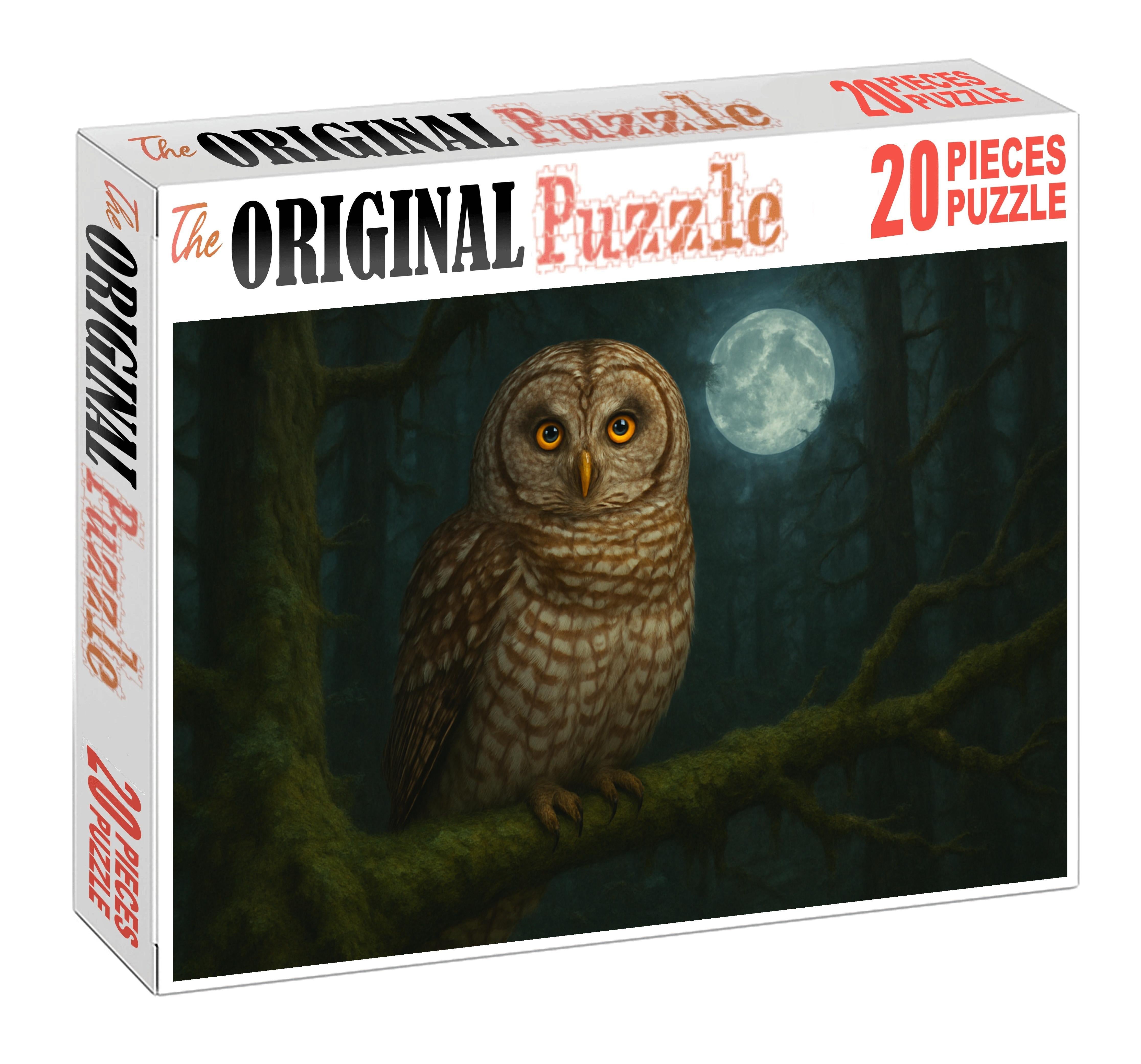 Barred Owl Silent Forest Sentinel Family Puzzles