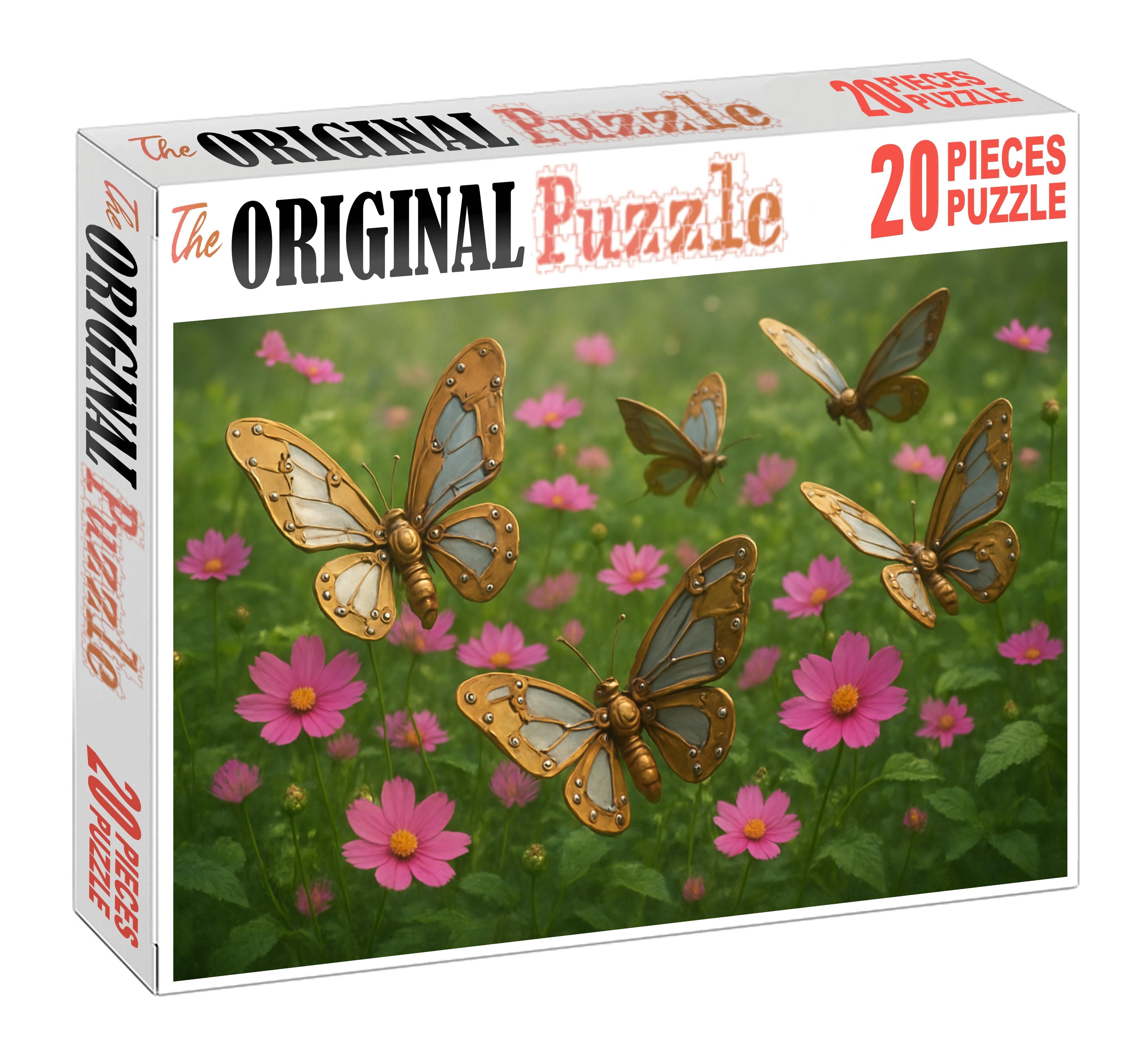 Garden Of Clockwork Butterflies 50 Piece Puzzle