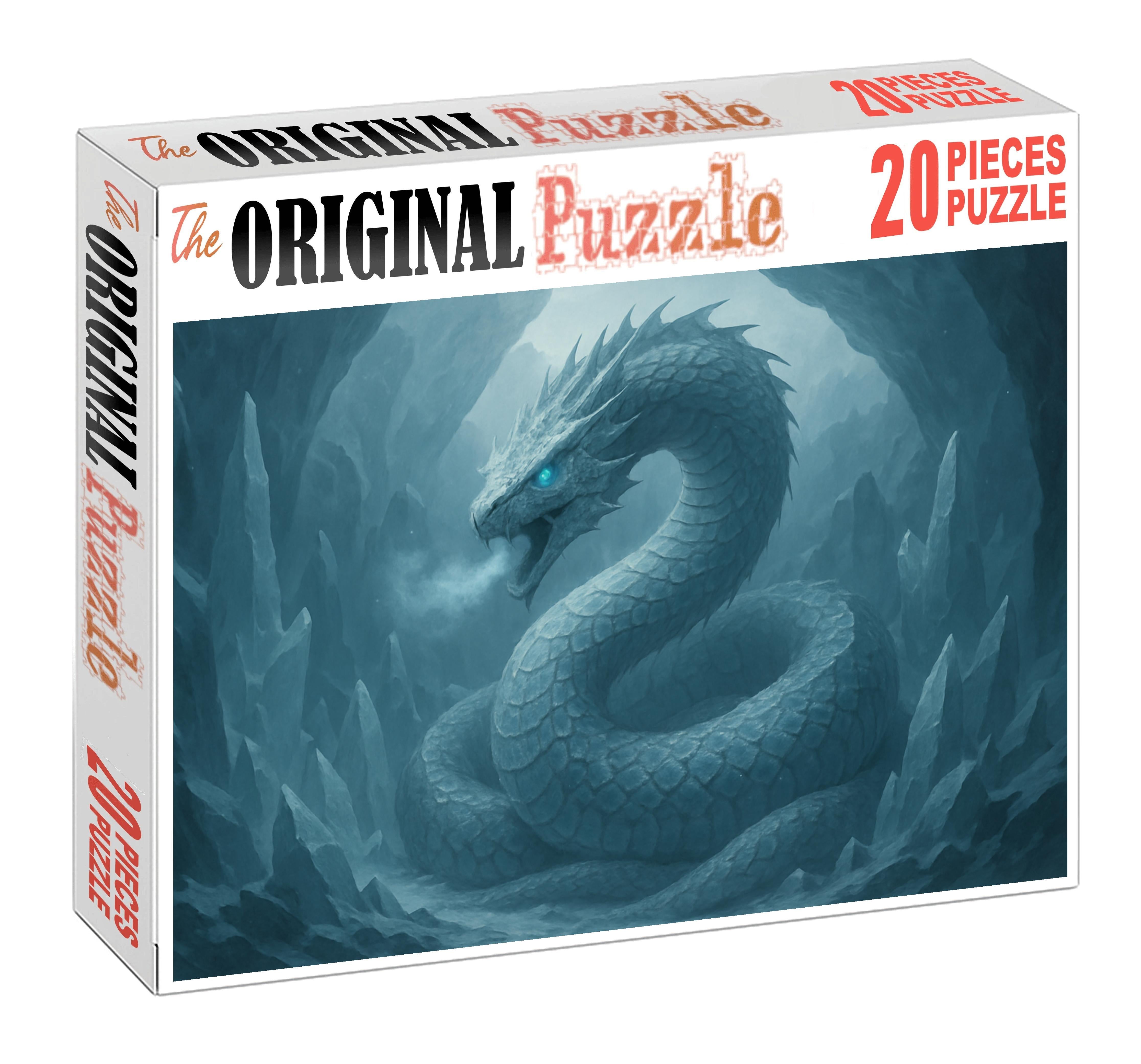 Glacier Maw Basilisk Frozen Terror Of The Shattered Ice Puzzle For Adults