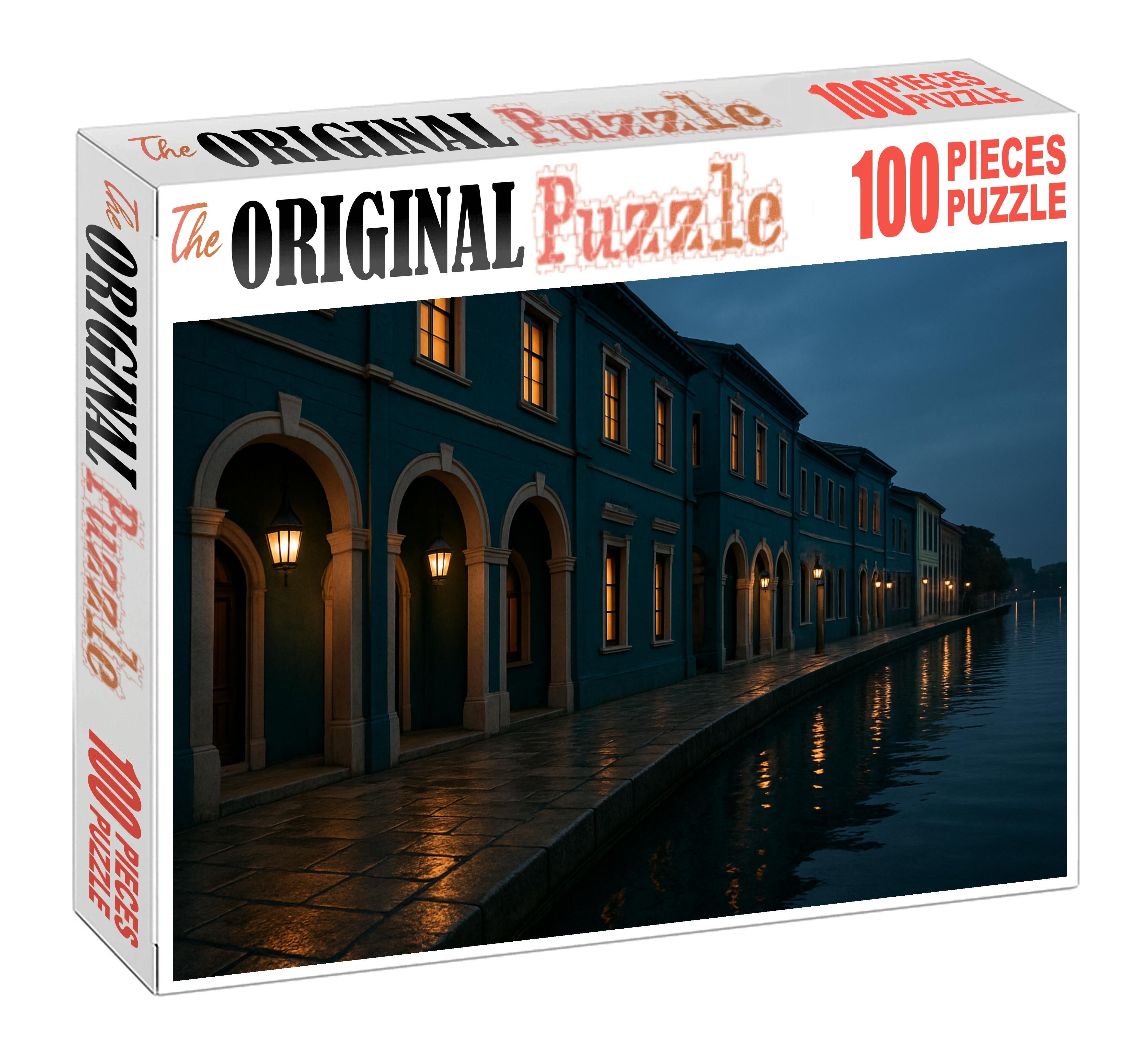 Teal Lantern Quay 200 Piece Puzzle