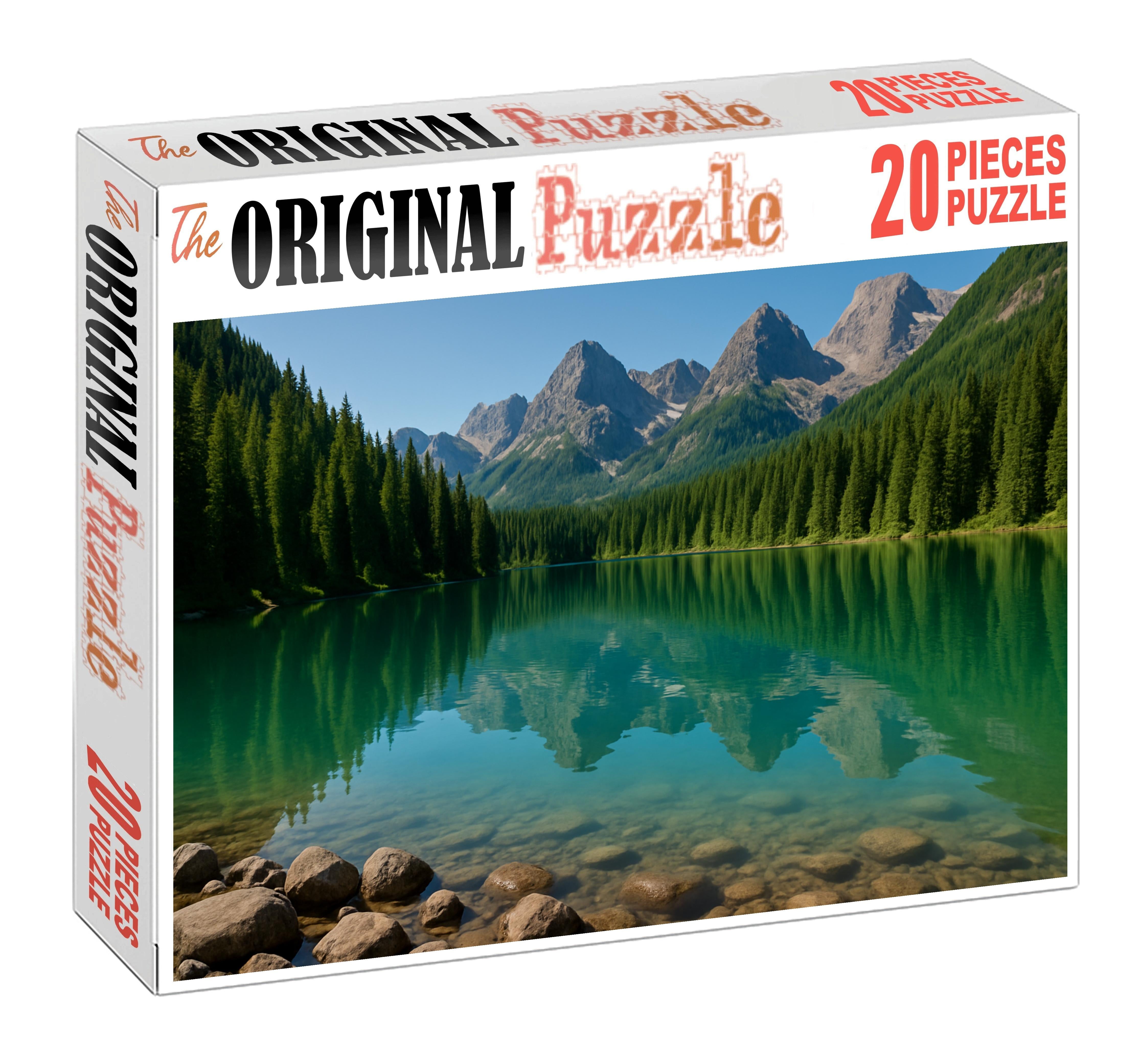 Crystal Alpine Lake 100 Piece Puzzle
