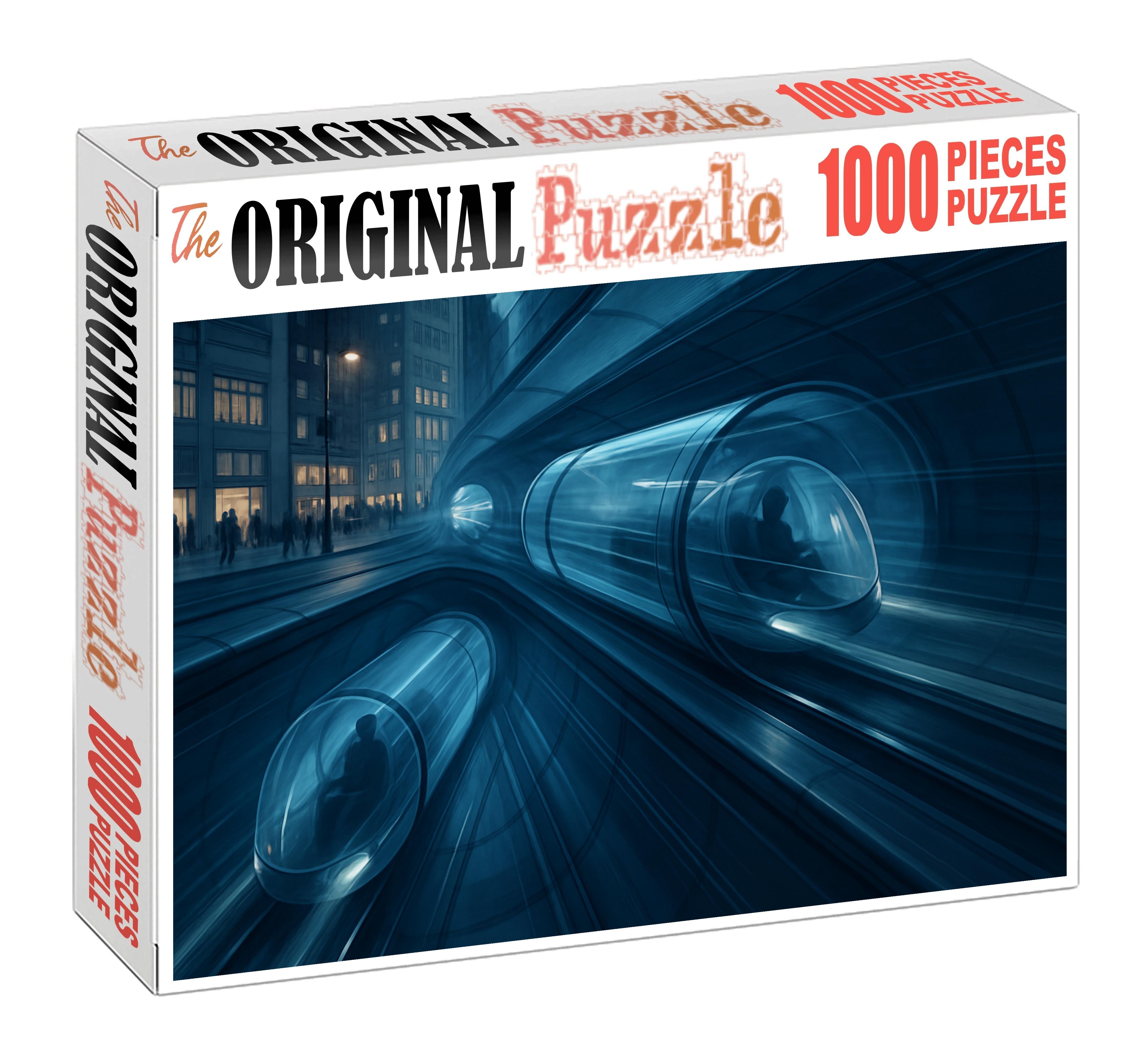 Pneumatic Urban Capsule Transit Challenging Puzzles