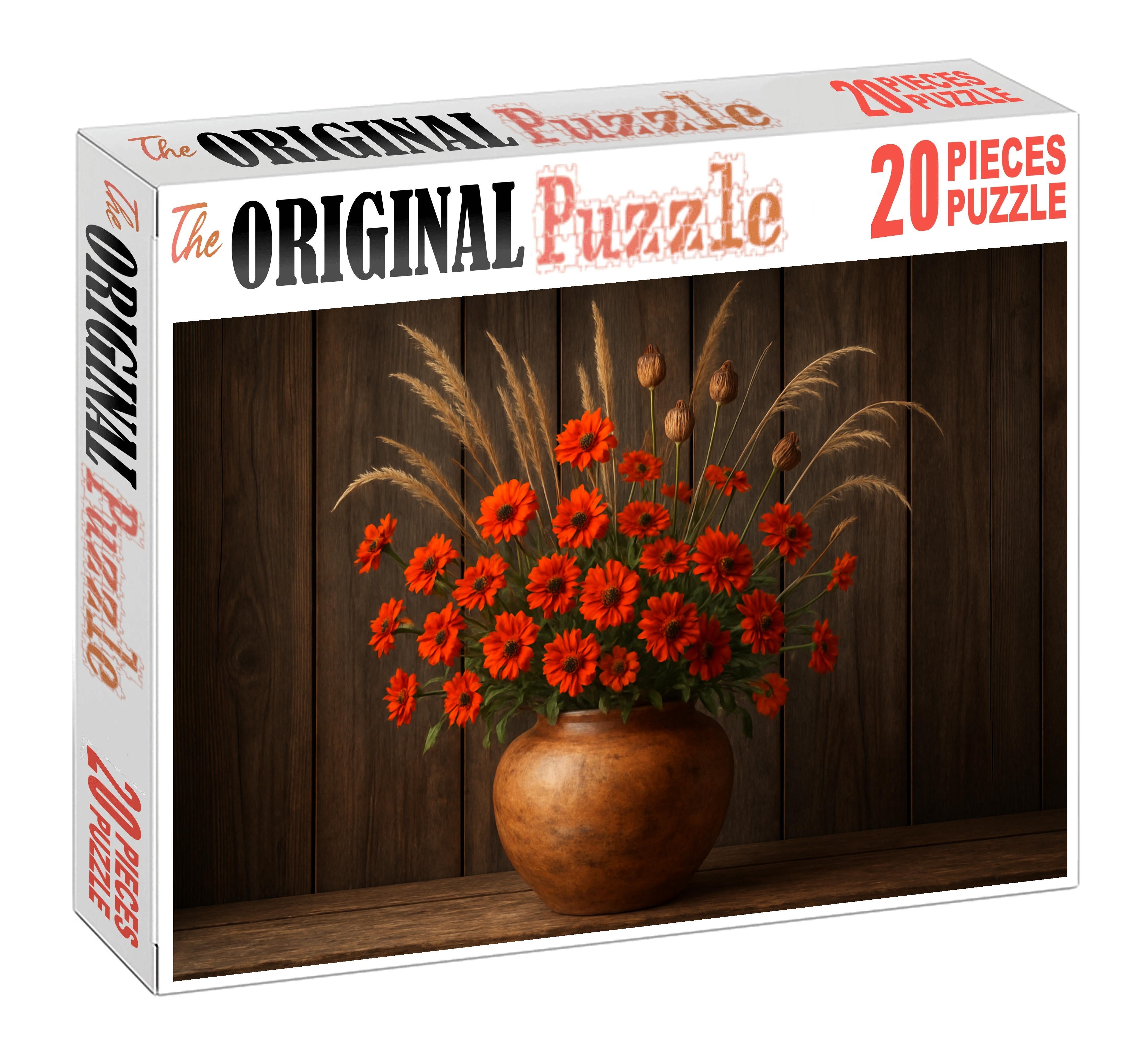 Rustic Autumn Container Garden Puzzle Collection