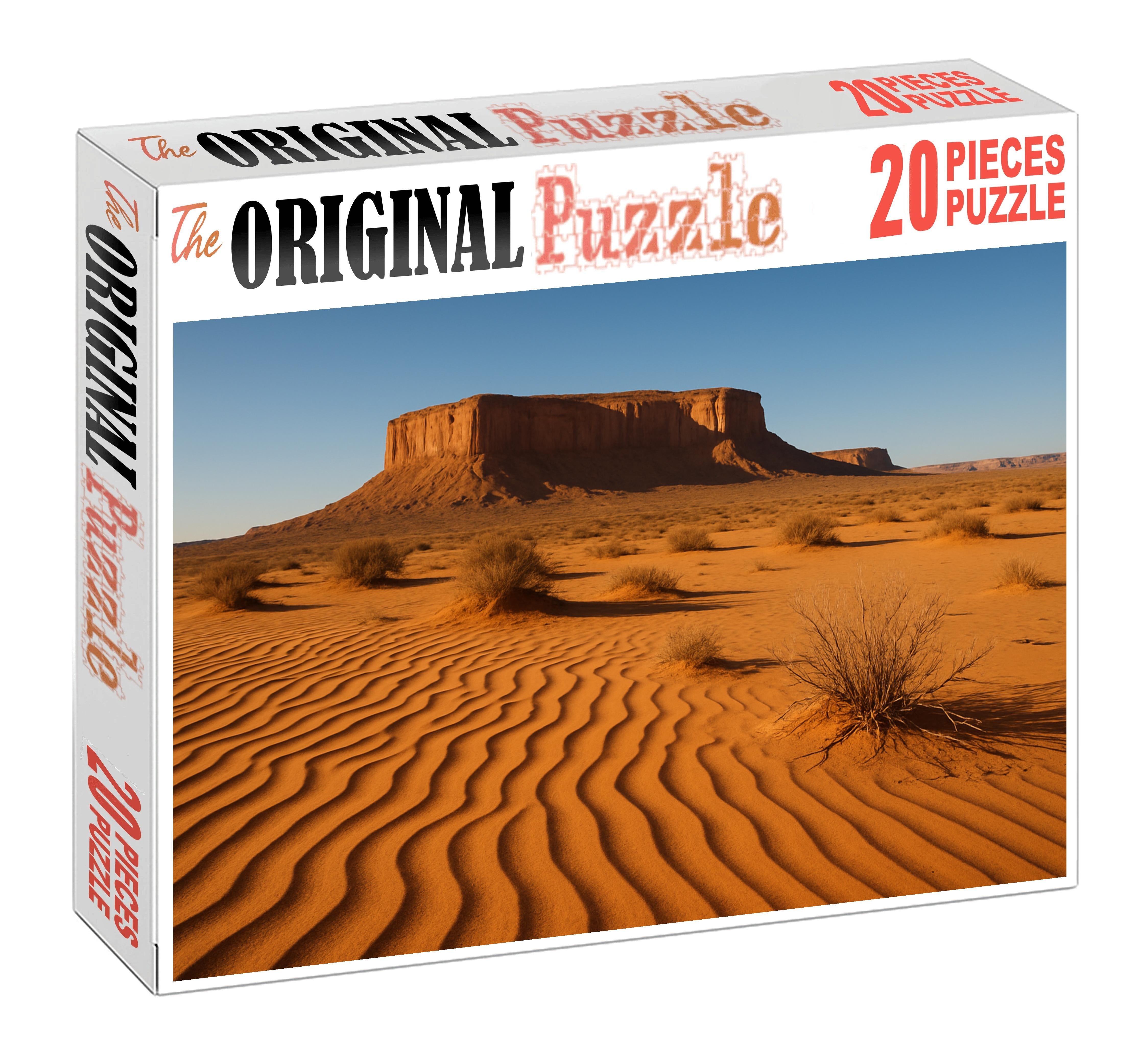 Sandy Plateau At Noon Easy Puzzles