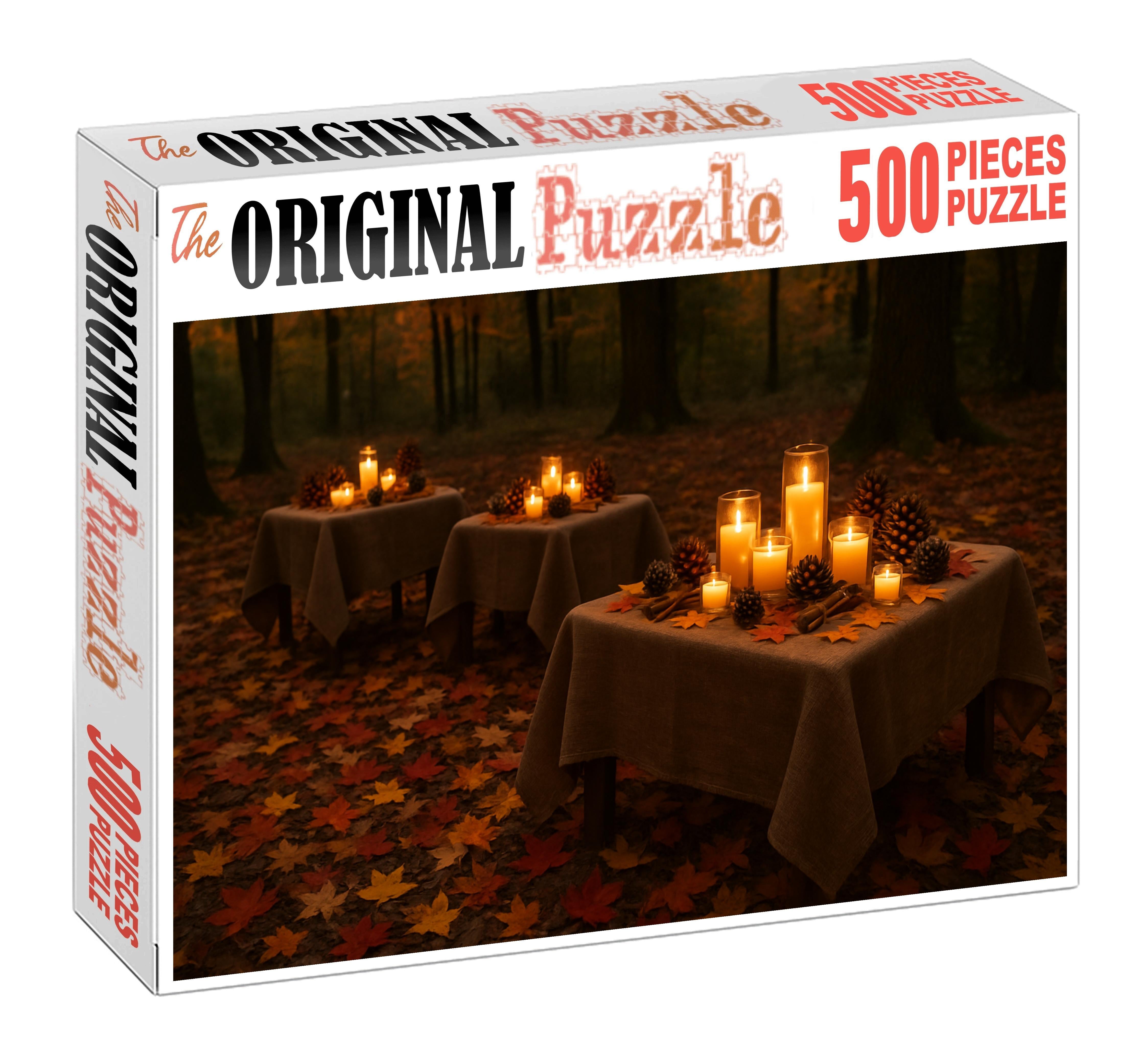 Maple Glow Gathering Unique Puzzle Design