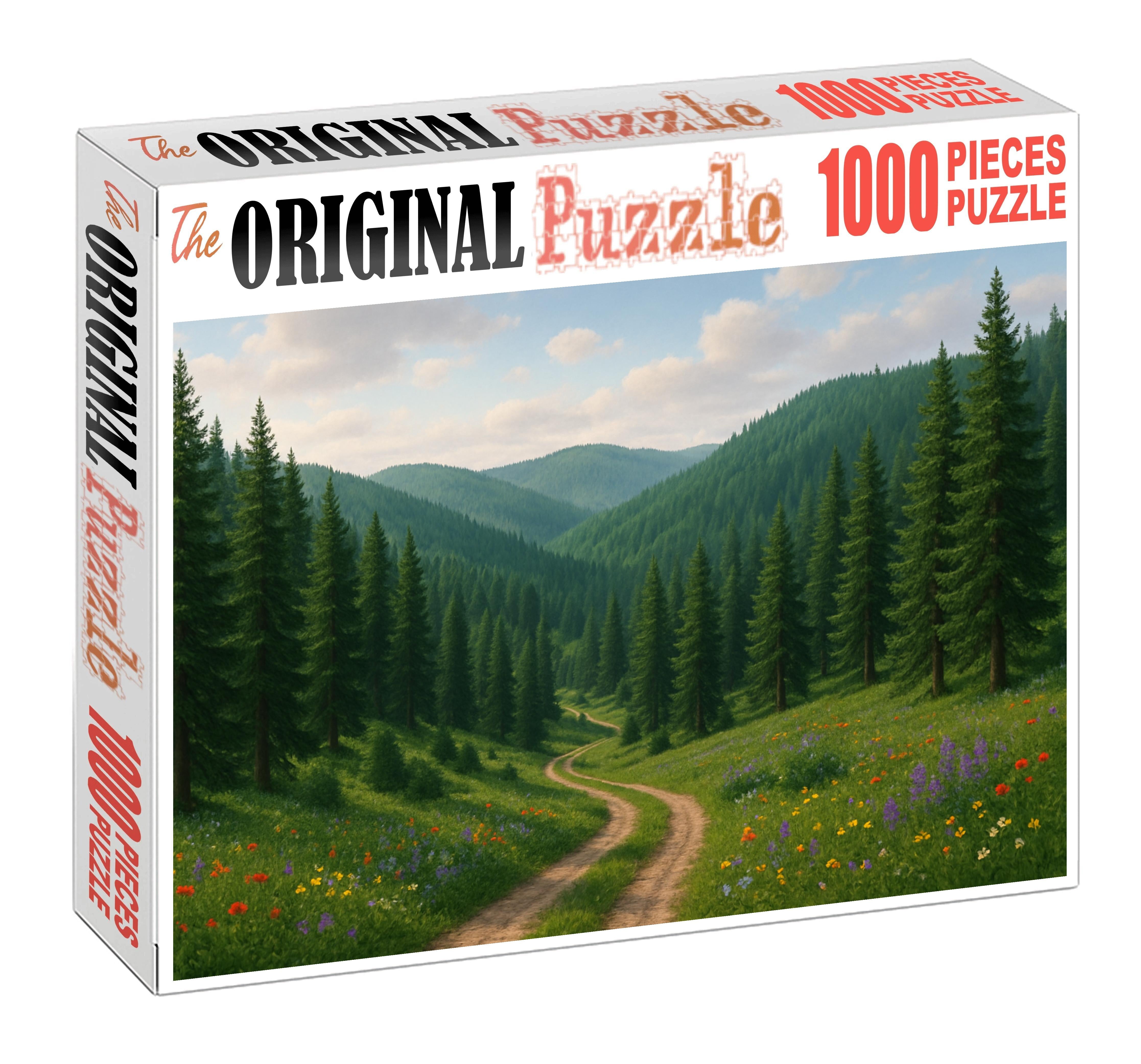 Whispering Pine Foothills Unique Puzzle Design