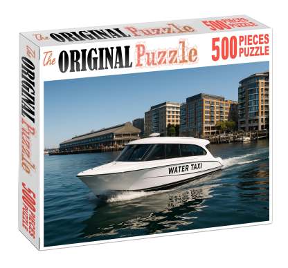Battery-electric Water Taxi 100 Piece Puzzle