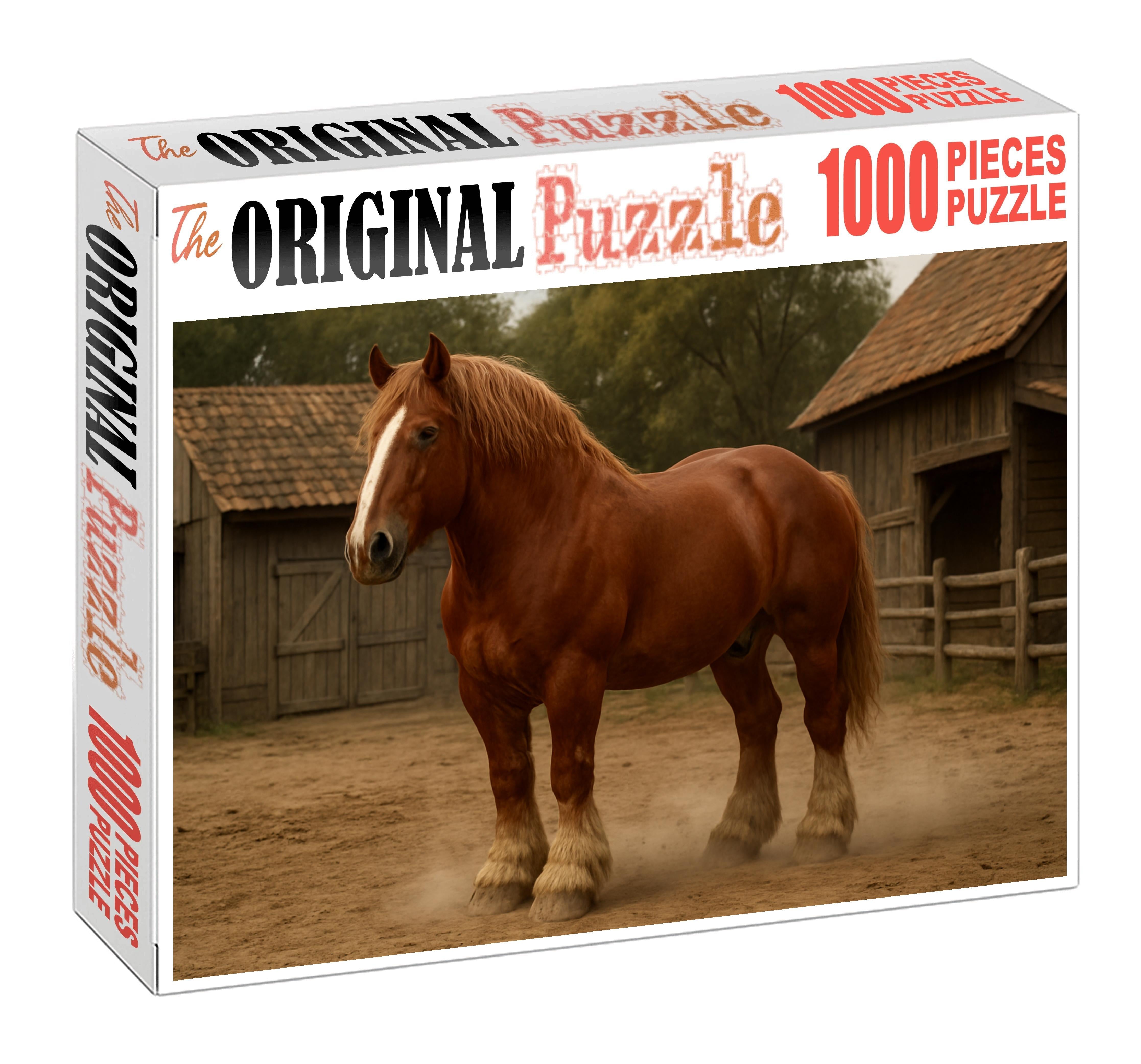 Golden Harvest Draft Massive Sorrel Workhorse Challenging Puzzles