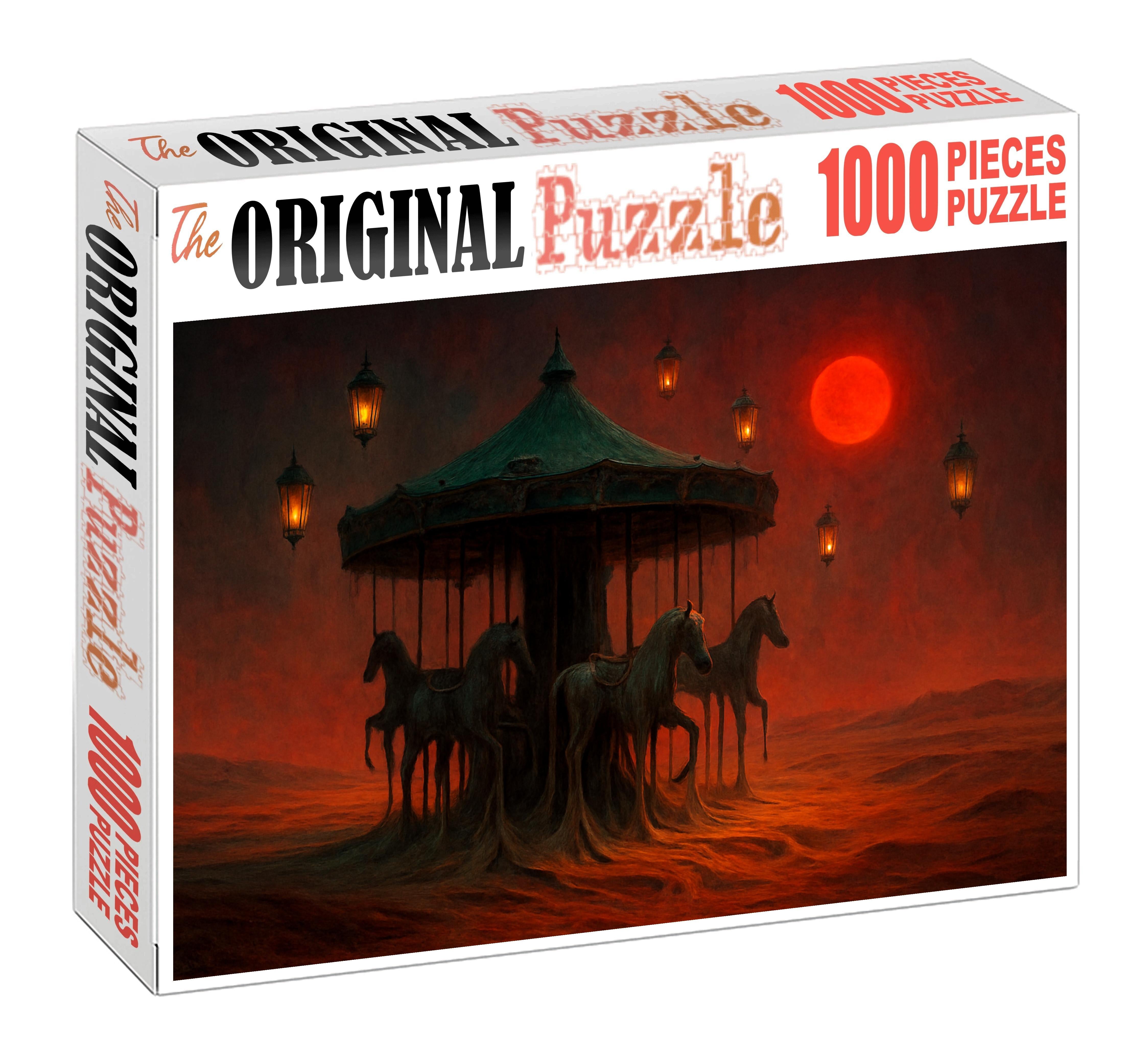 The Carousel Of Melting Shadows 300 Piece Puzzle