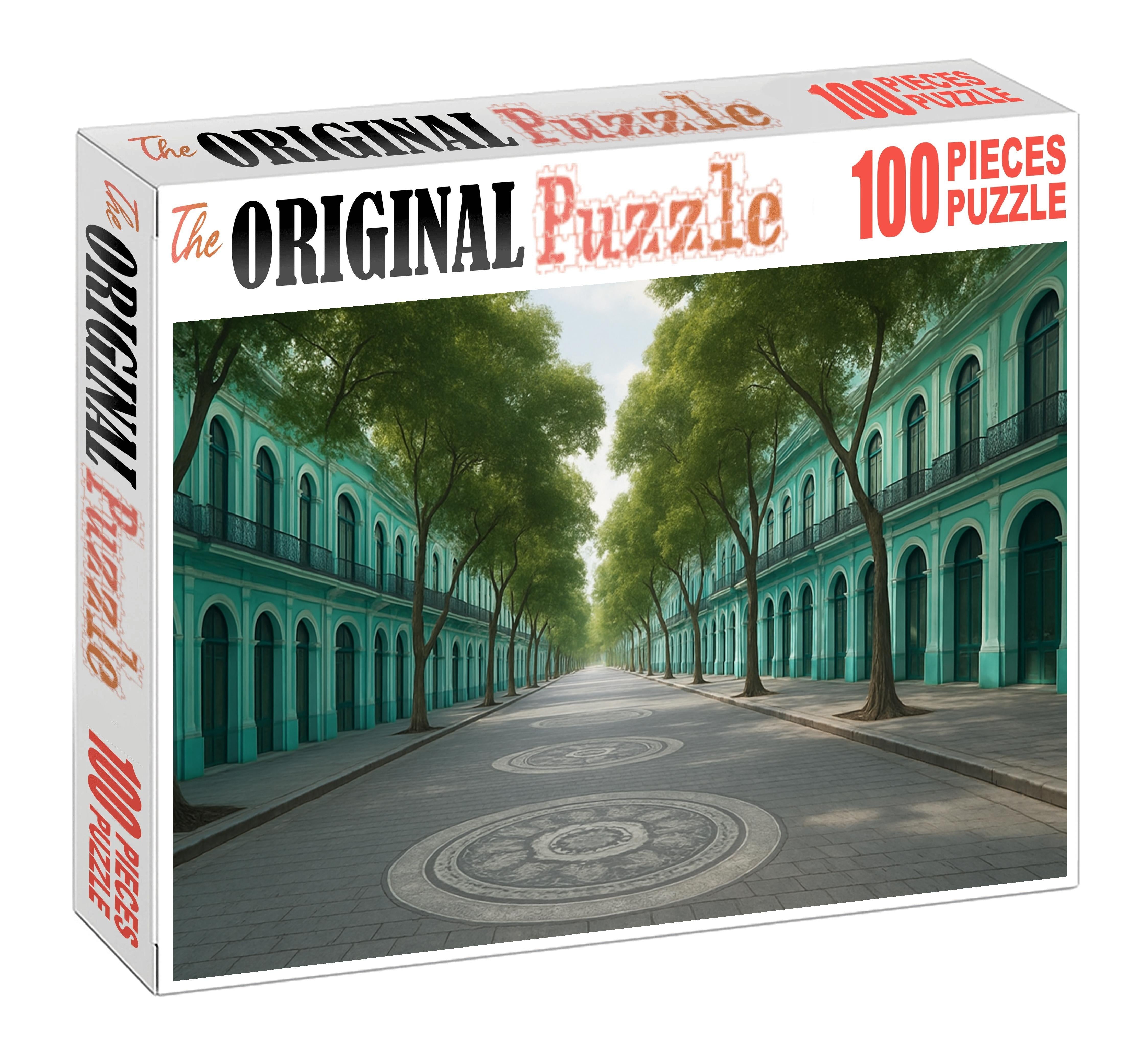 Teal Promenade Family Puzzles