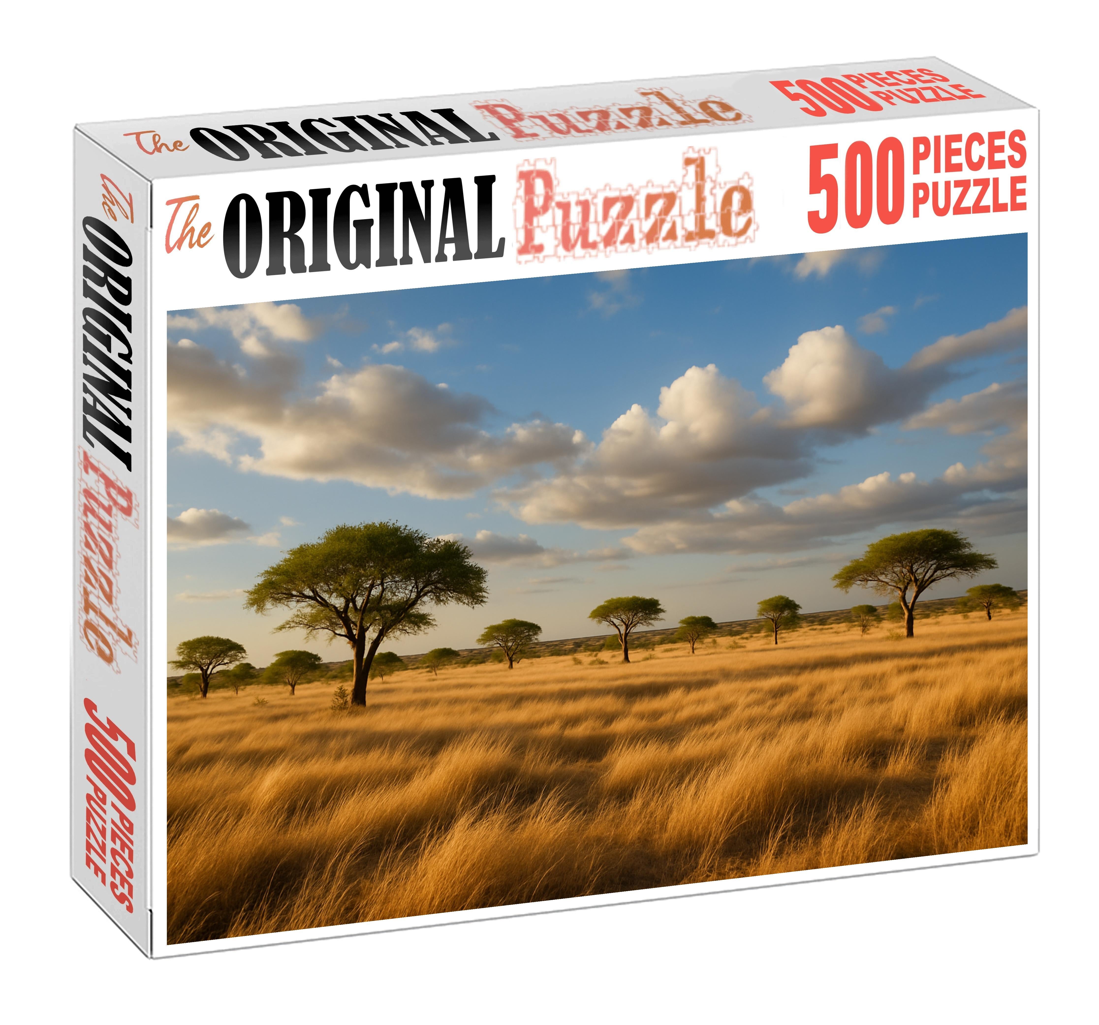 Golden Hour Savannah Vista 100 Piece Puzzle