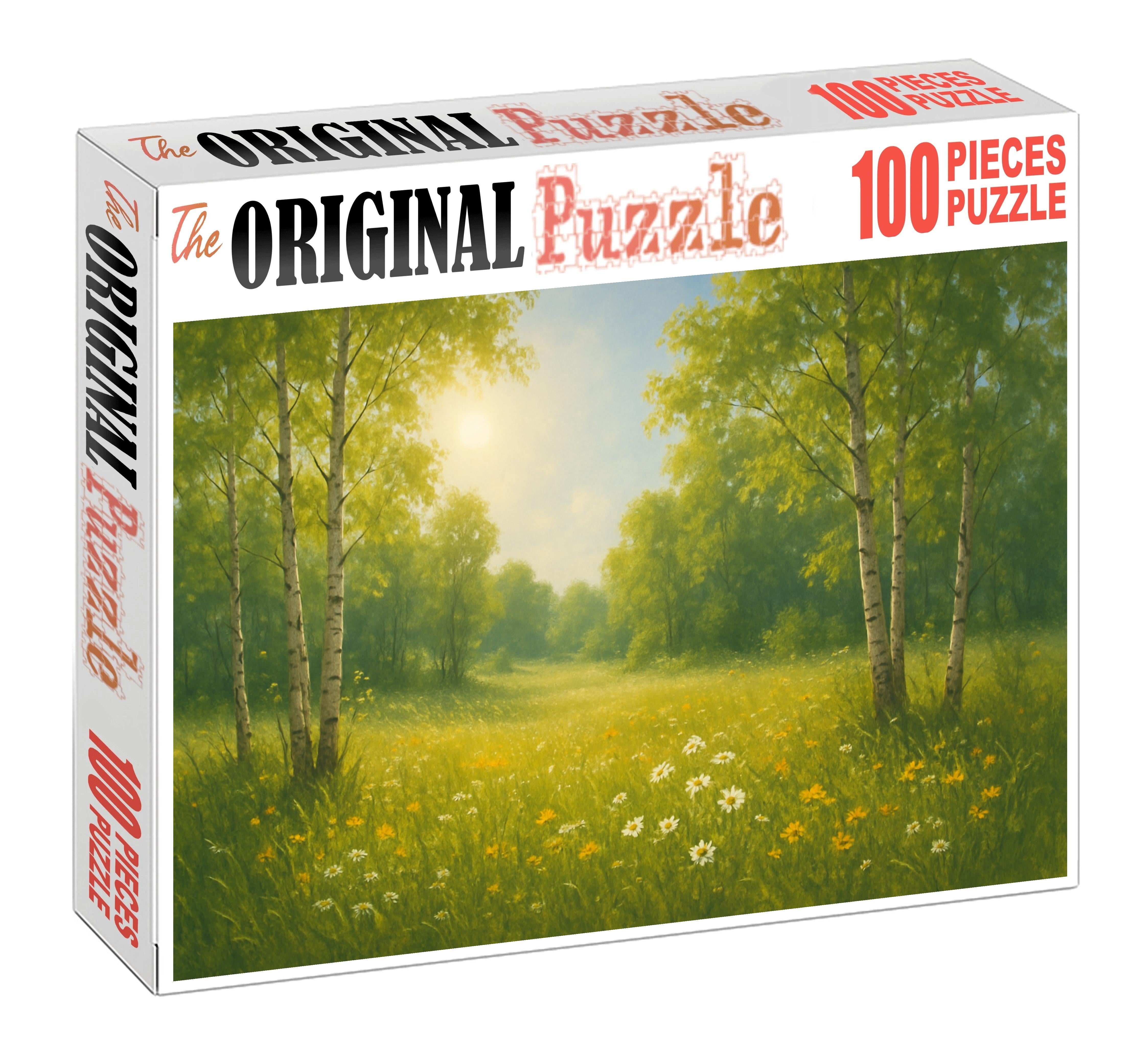 Silver Birch Meadow 500 Piece Puzzle