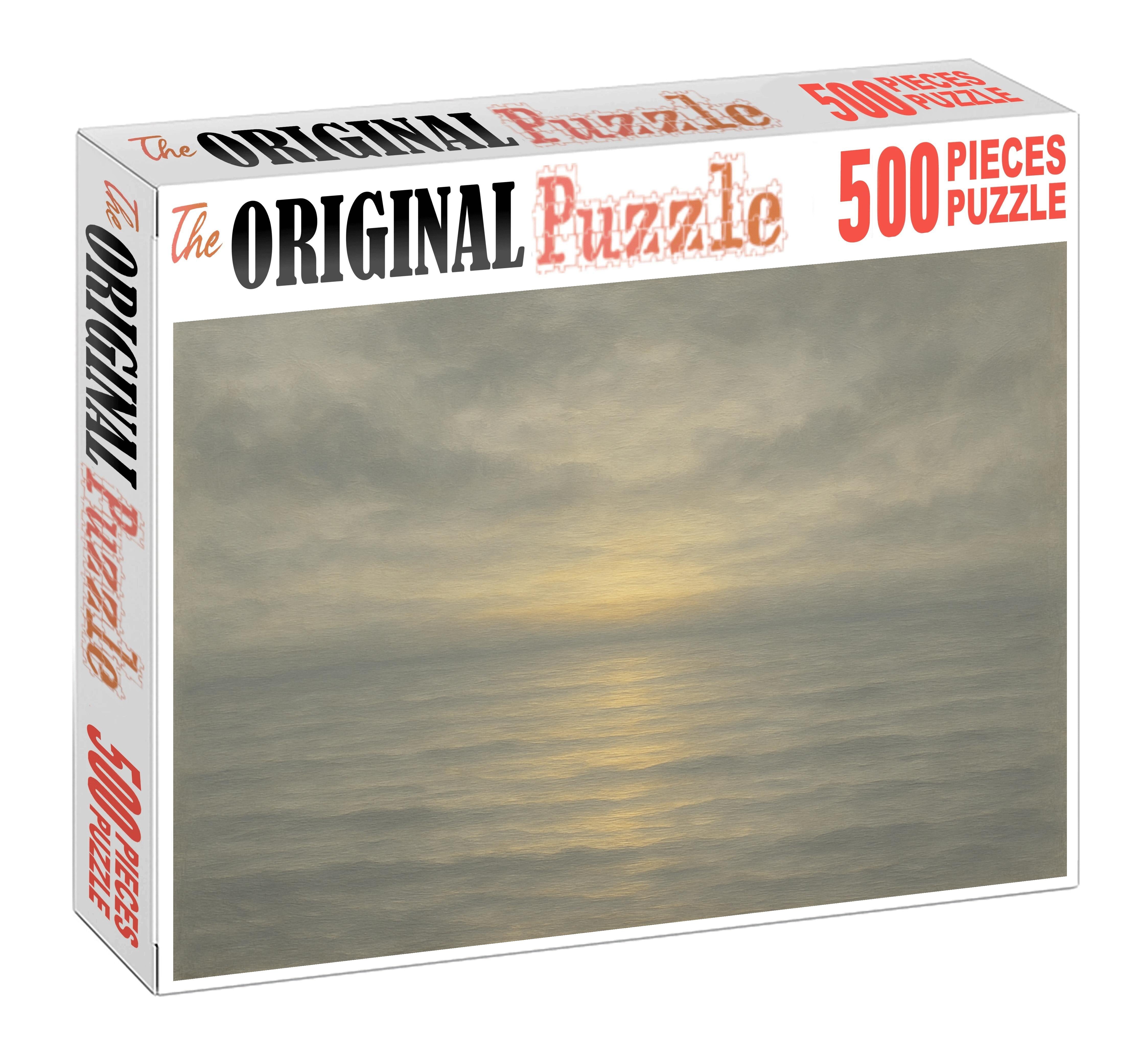 Harmony In Grey And Gold 200 Piece Puzzle