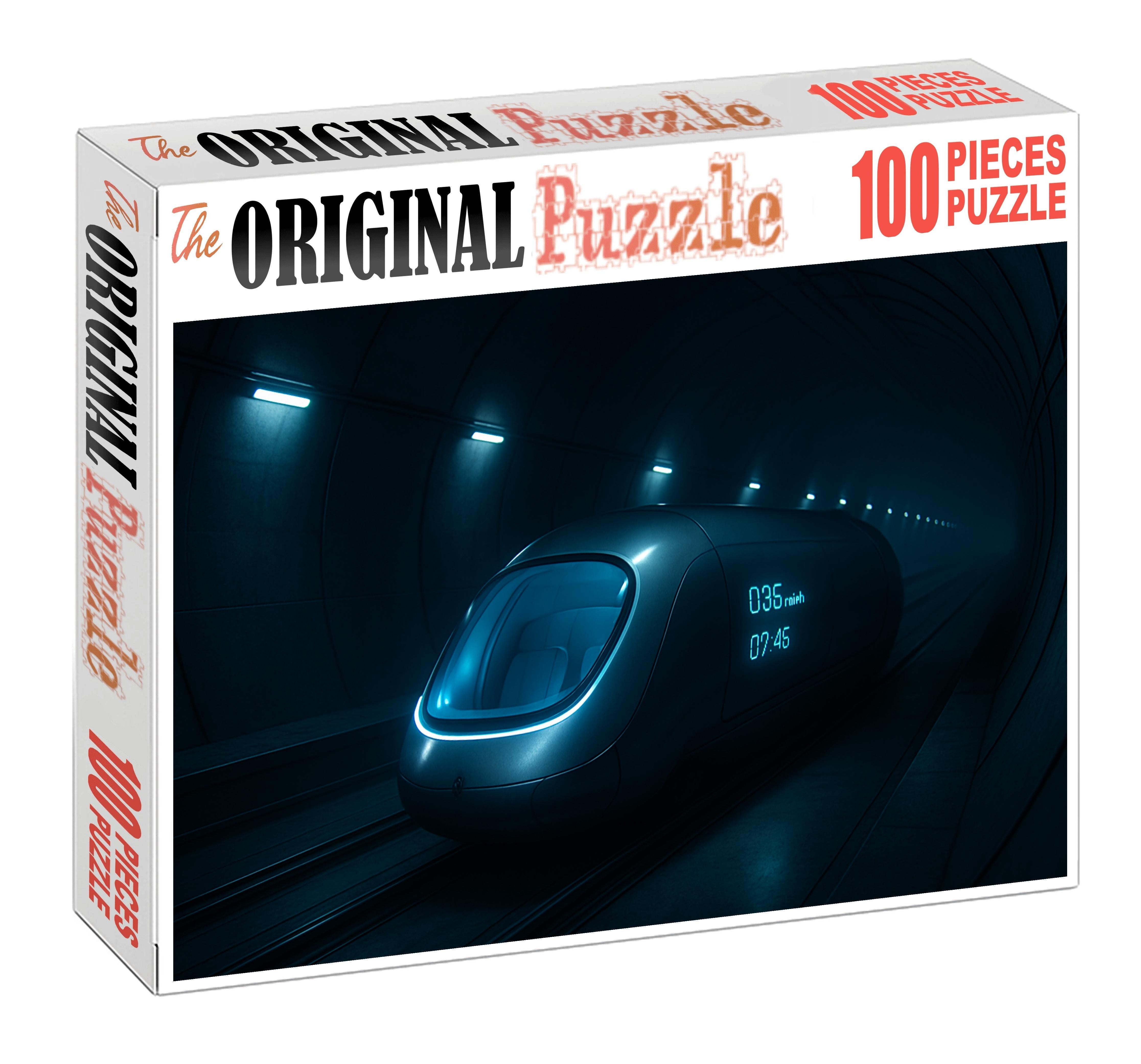 Pneumatic Urban Capsule Transport 500 Piece Puzzle