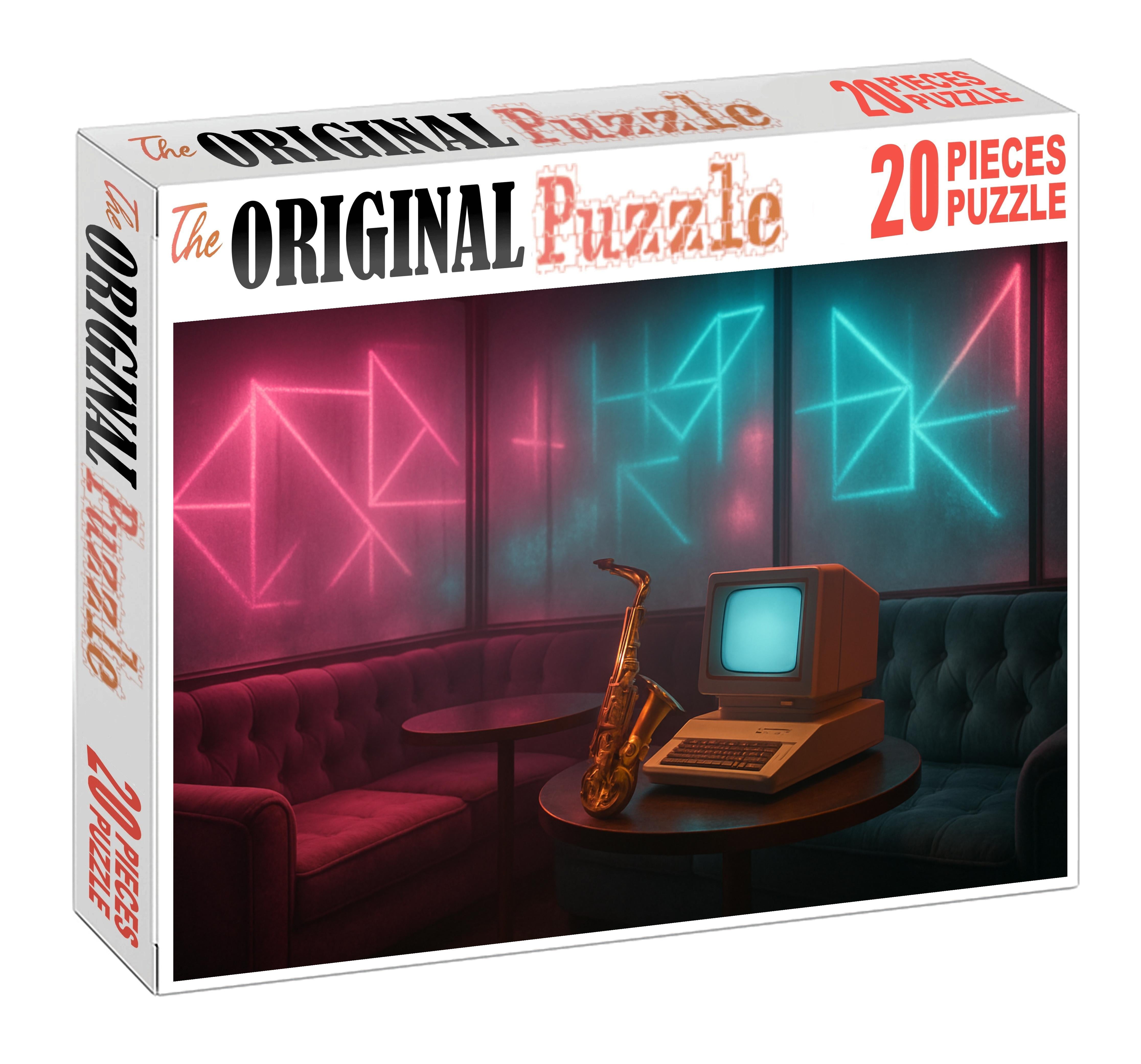 Dreamwave Lounge Revival Smooth Jazz And Vaporwave Fusion Puzzle Collection