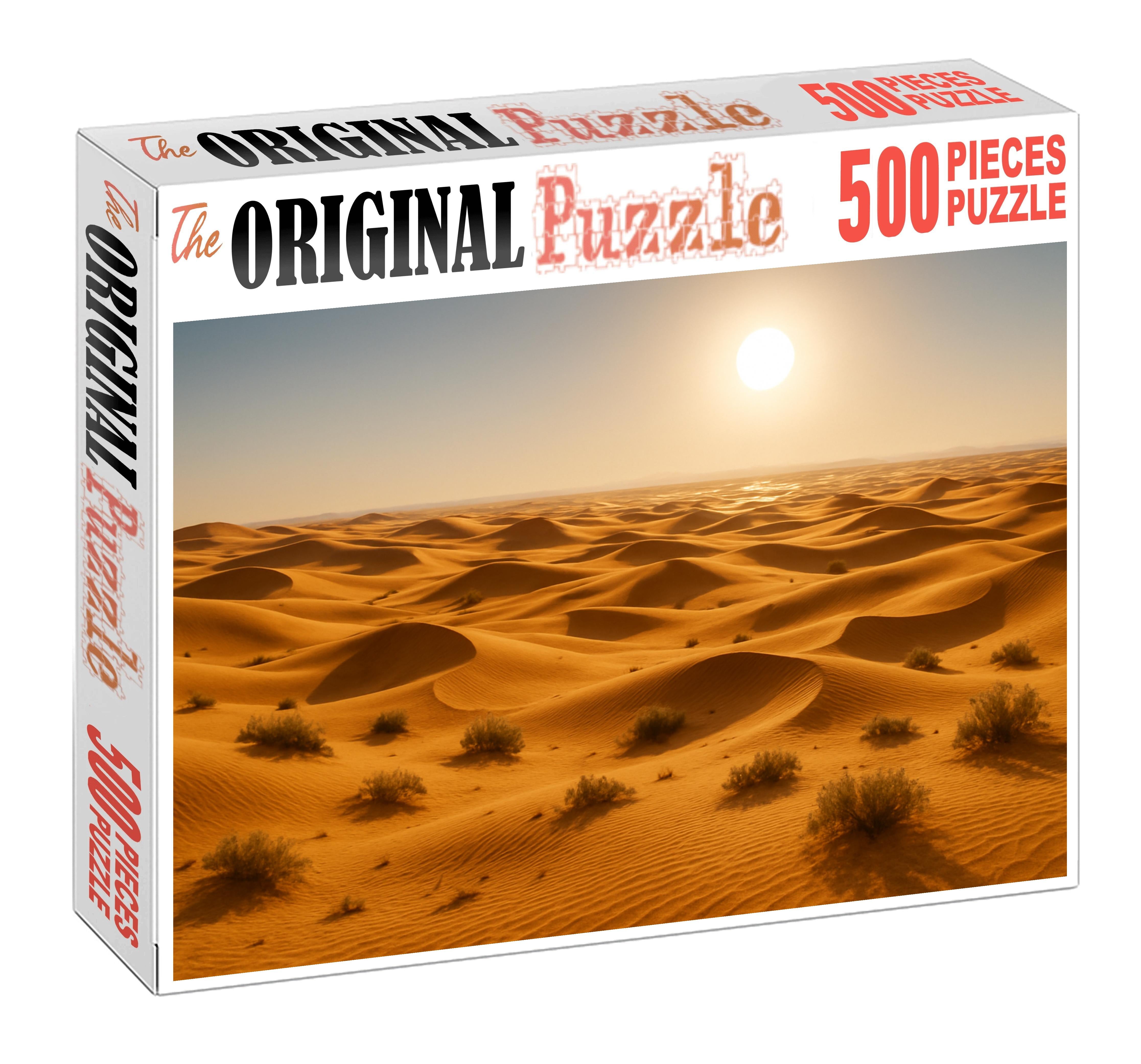 Golden Mirage Basin Unique Puzzle Design
