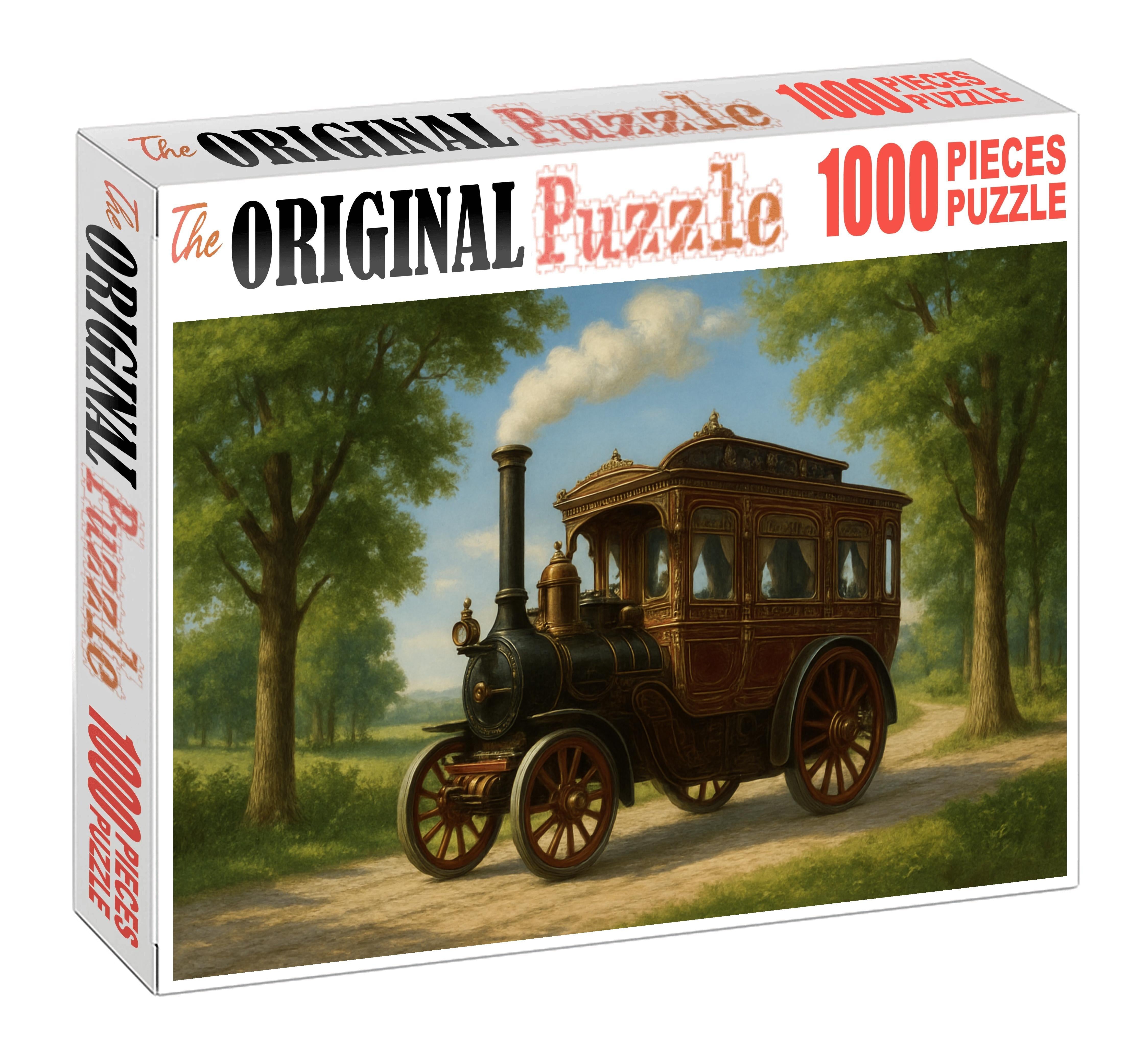 Steam-powered Heritage Roadcoach 50 Piece Puzzle