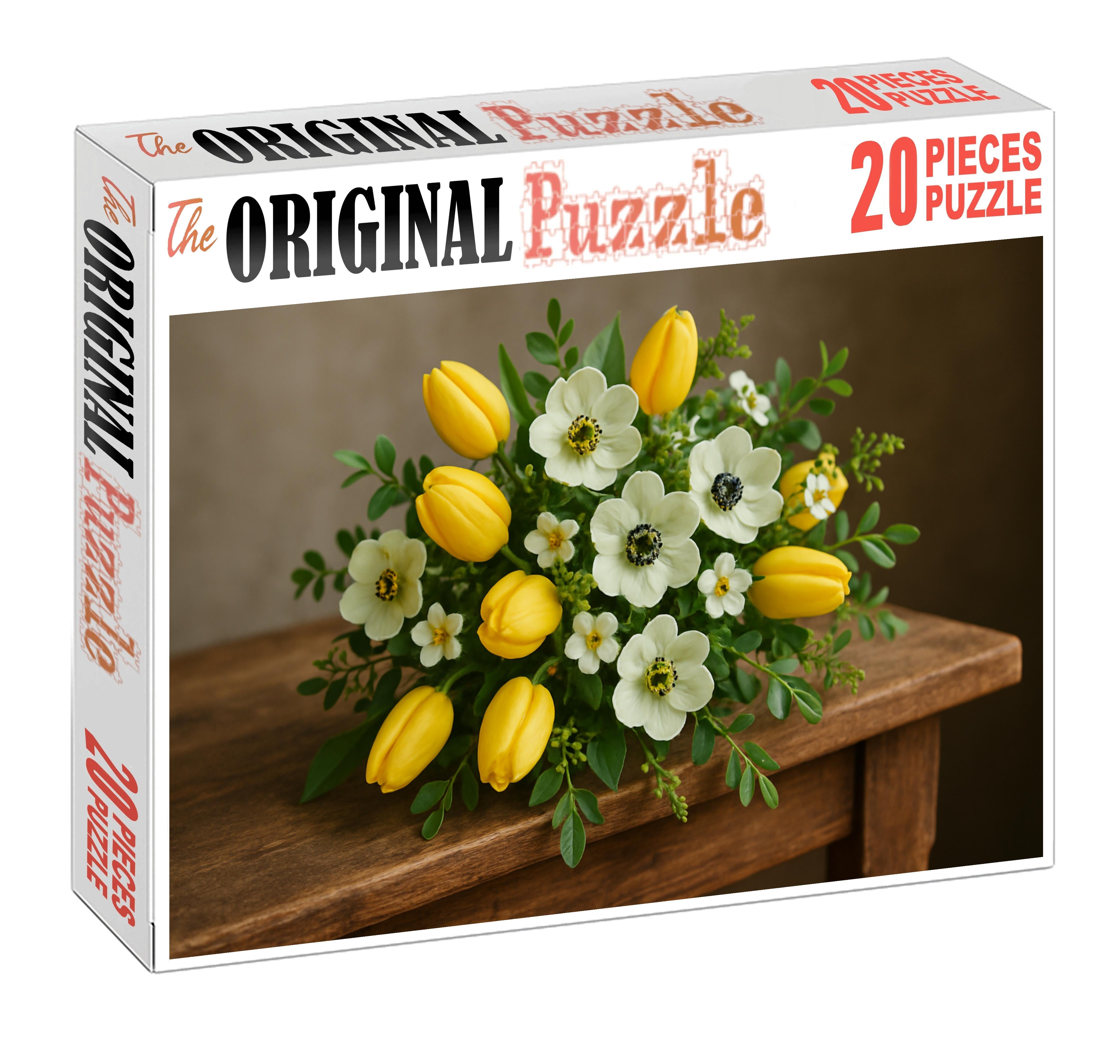 Bright Spring Meadow Table Challenging Puzzles