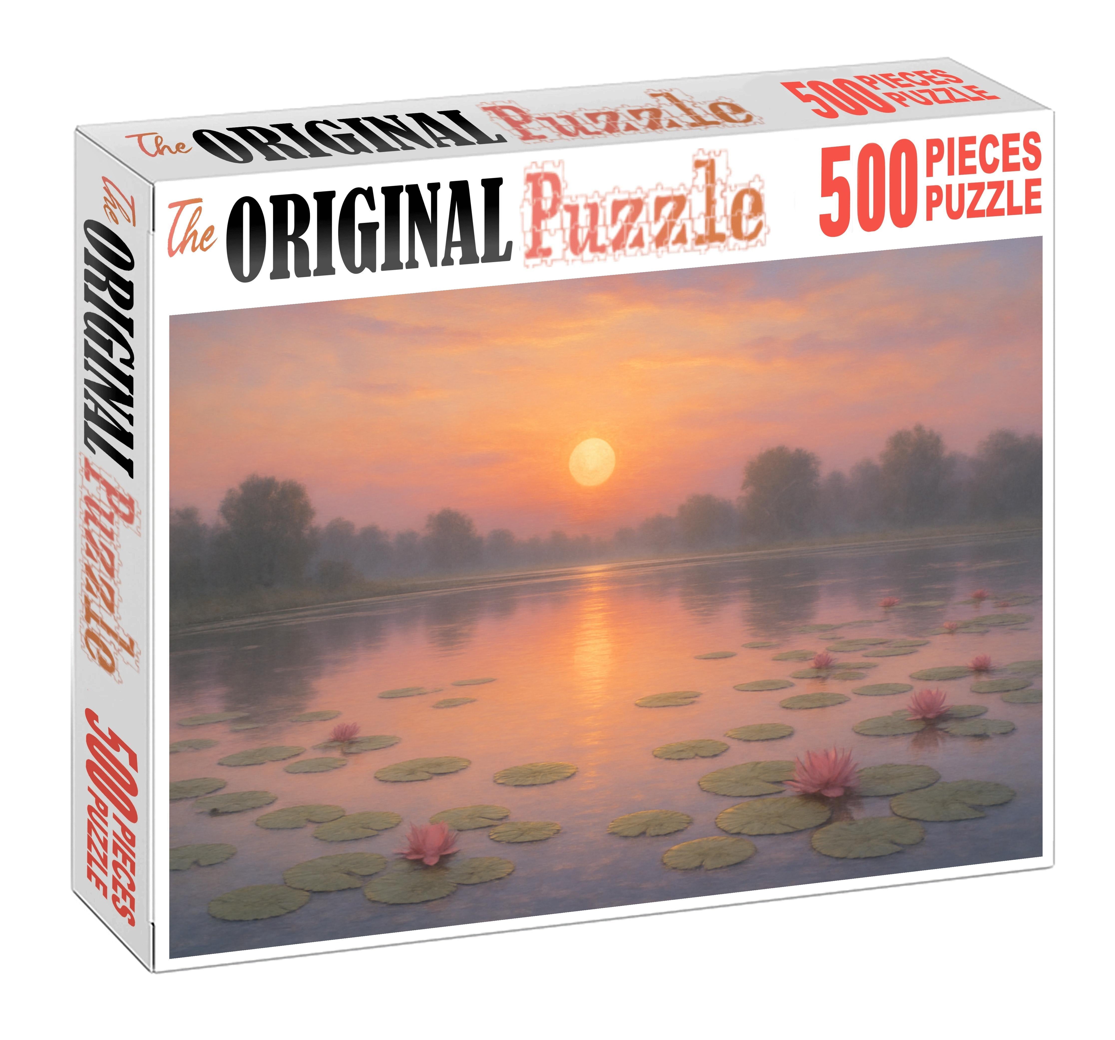 Water Lilies Morning Mini Puzzle