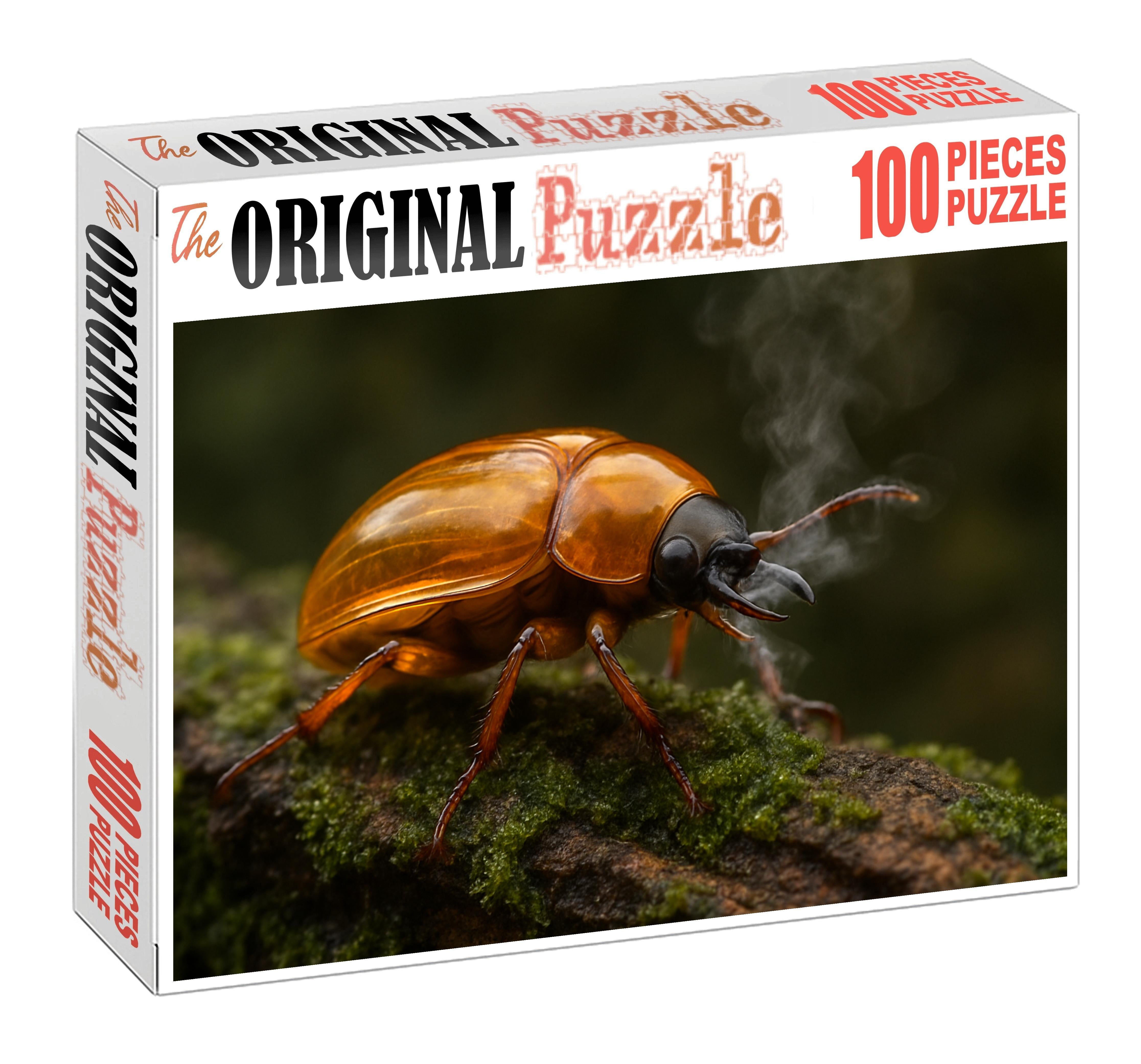 Amber Fang Beetle Jewel-like Defender With Acidic Secretion 200 Piece Puzzle
