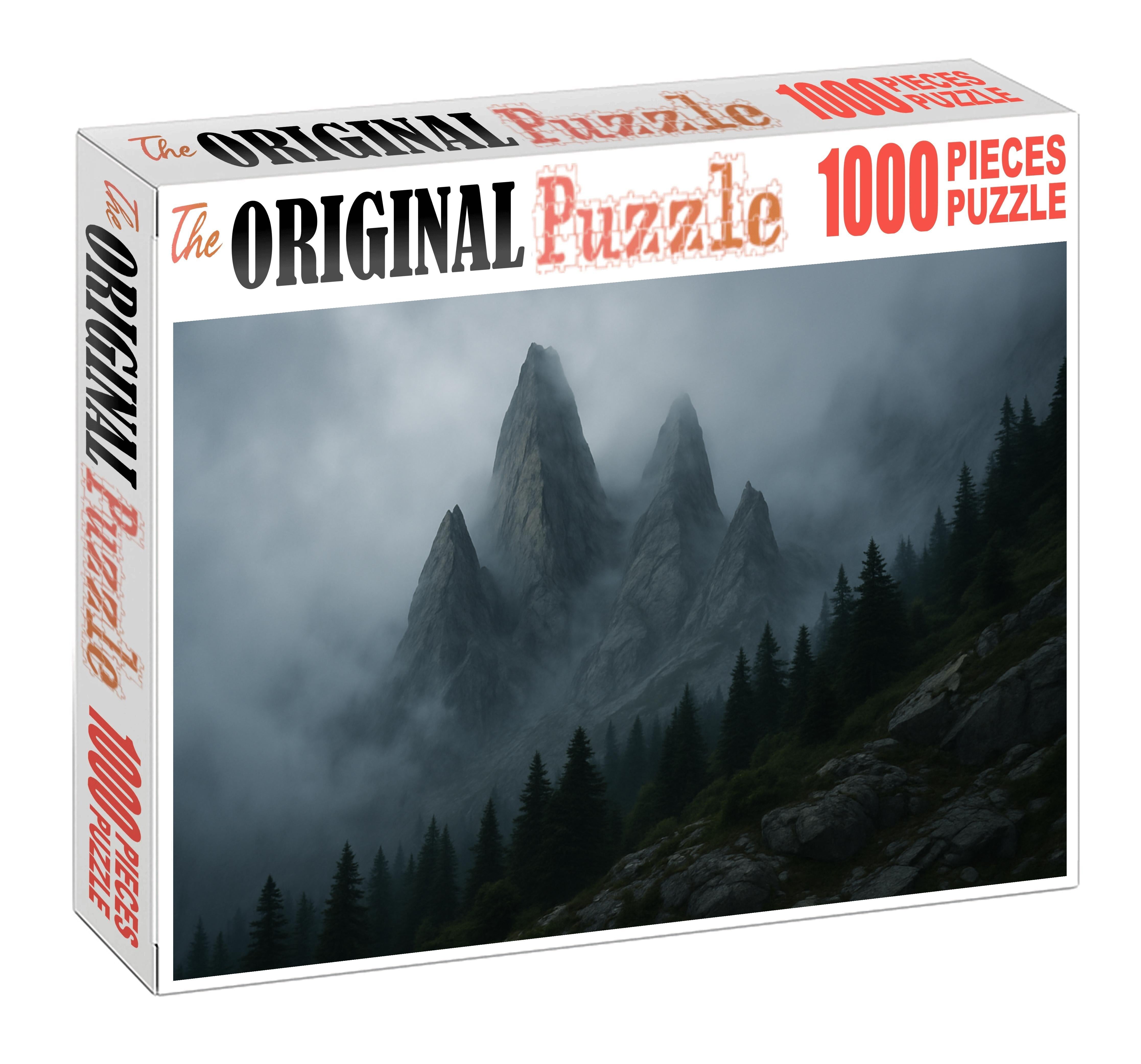 Foggy Mountain Pass 100 Piece Puzzle