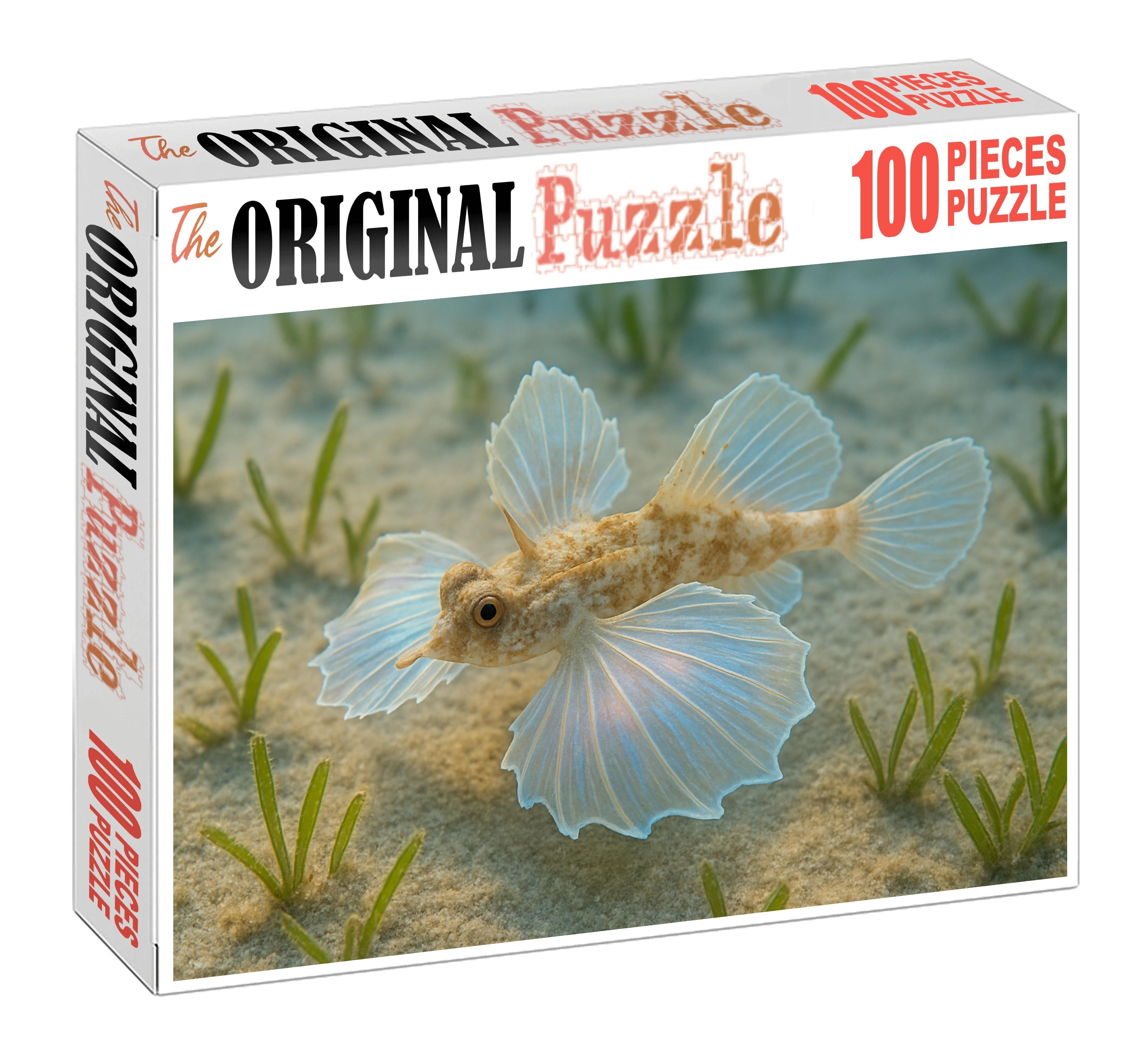Opaline Sea Moth Flattened Winged Surface Skimmer Puzzle Fun