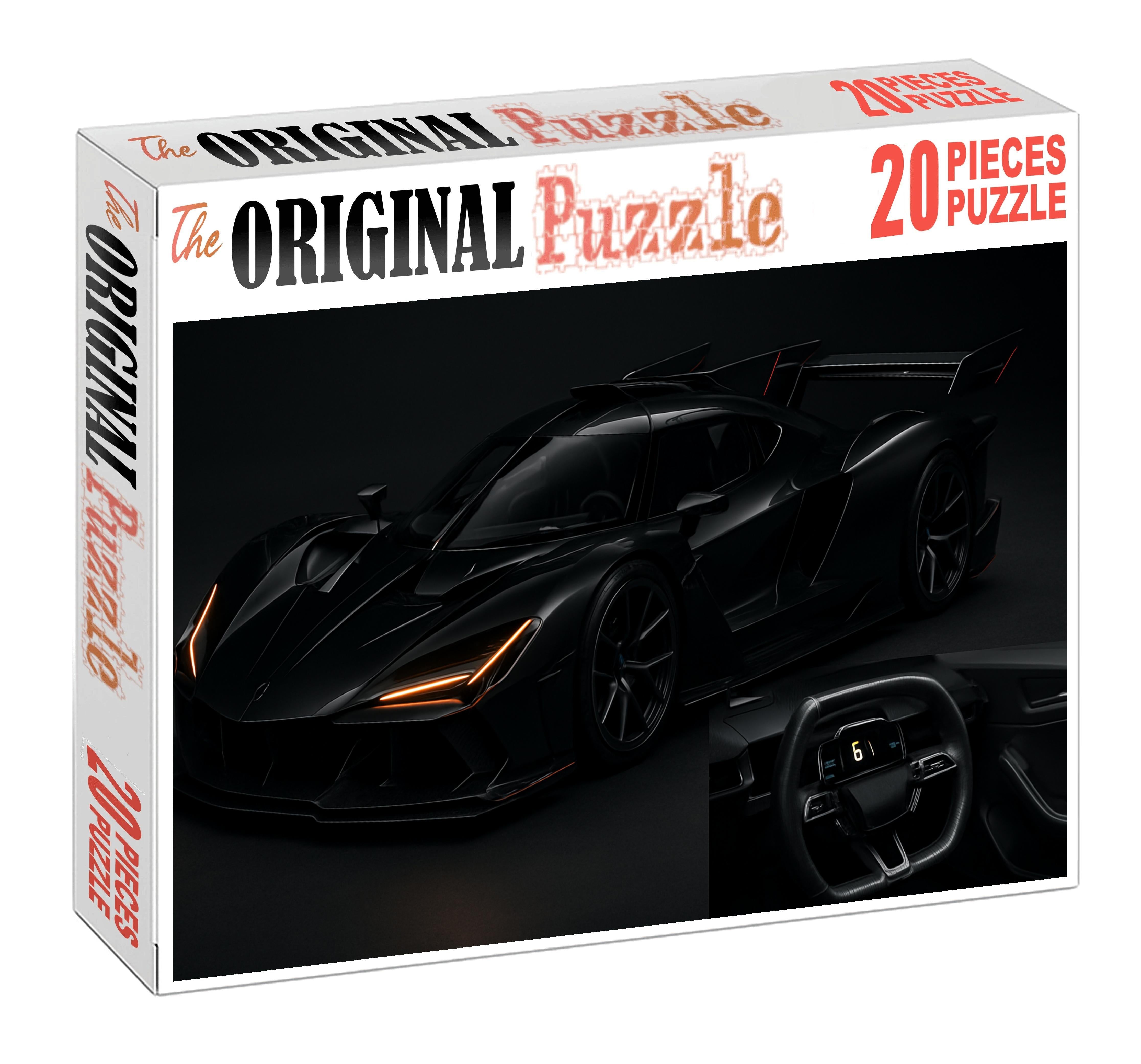 Obsidian Valkyrie Limited Edition Hypercar Premium Puzzle Pieces