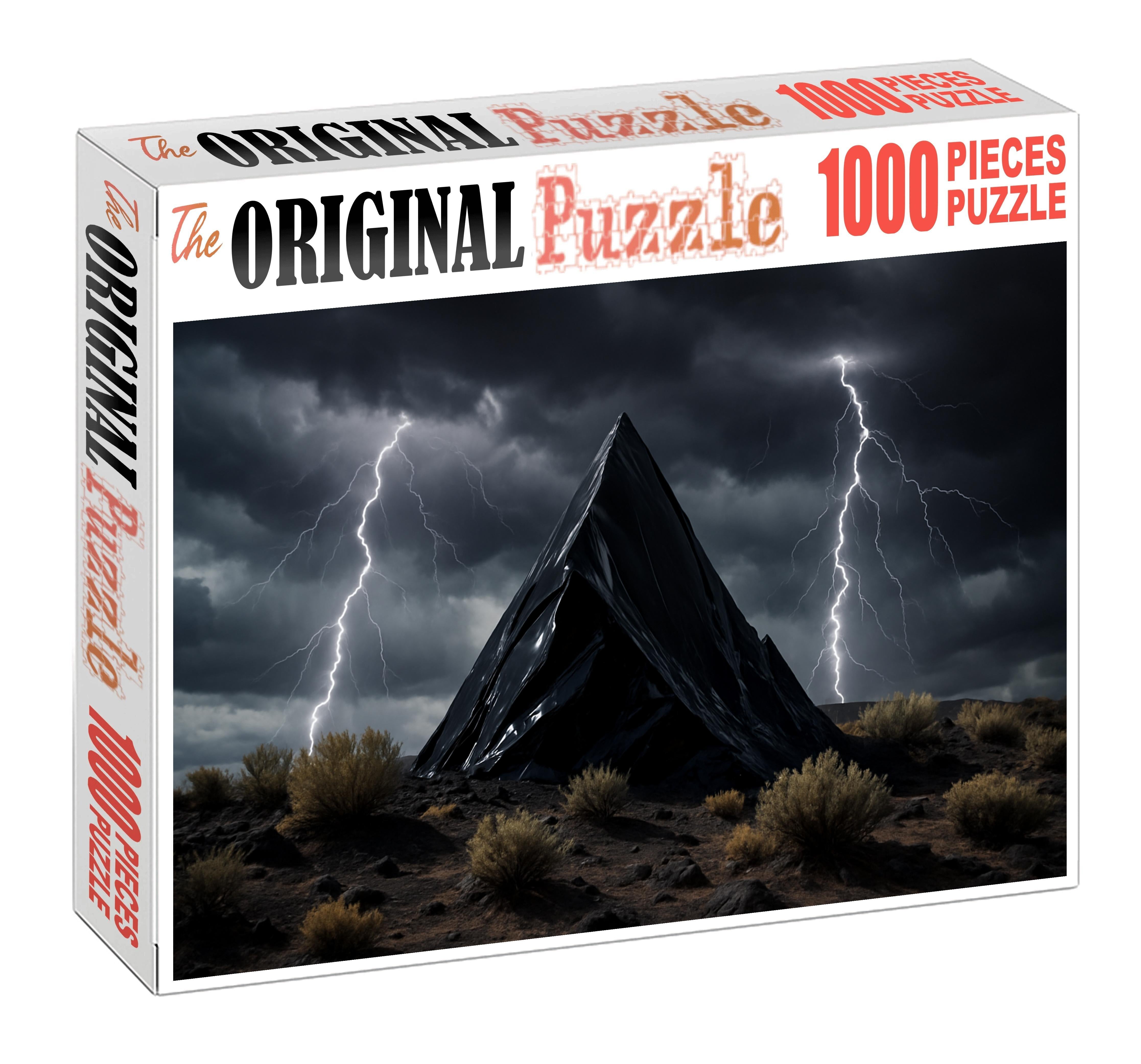 Obsidian Ridge Under Stormy Skies Mini Puzzle
