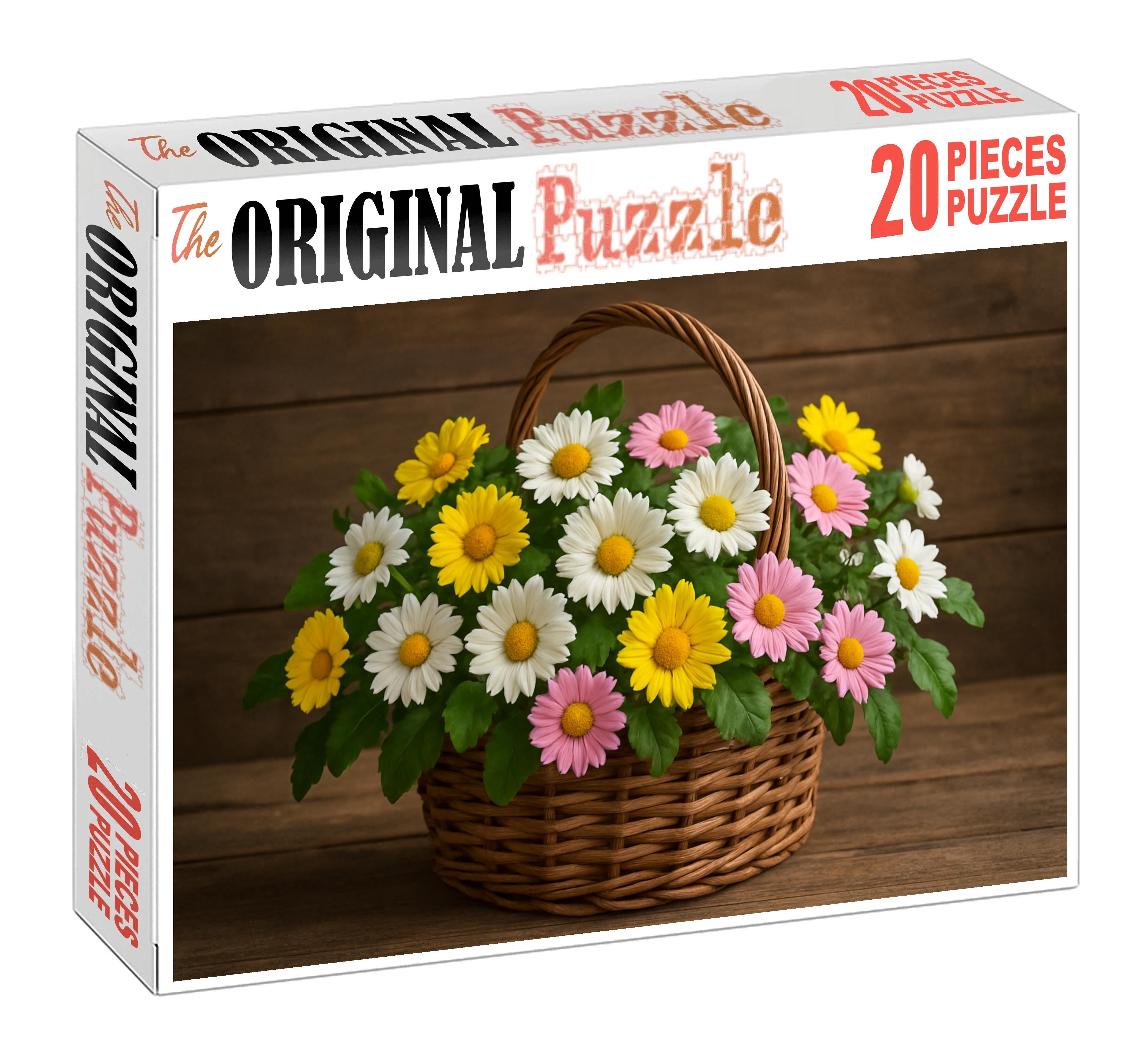 Spring Meadow Basket 100 Piece Puzzle