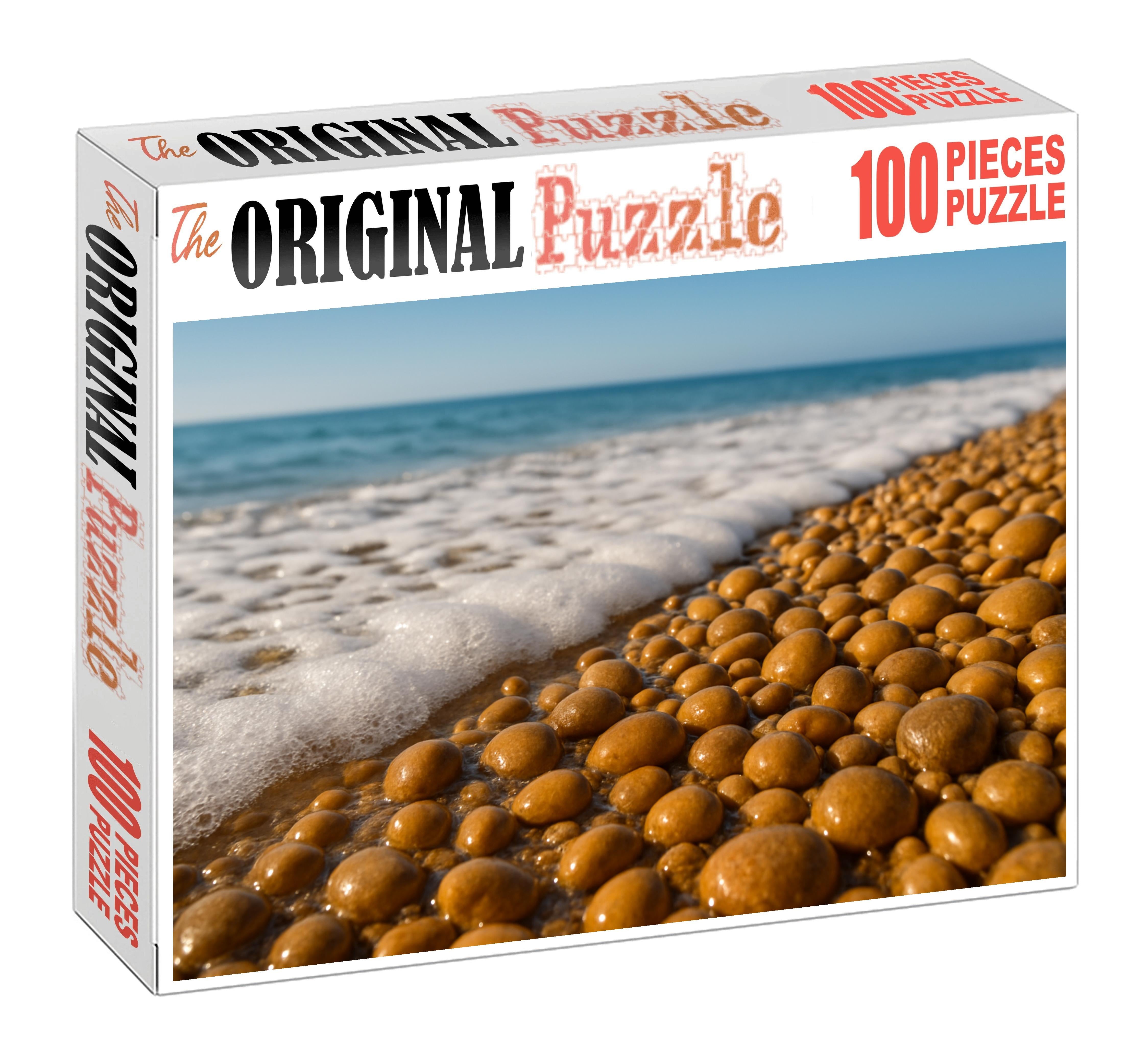 Golden Pebble Bay Unique Puzzle Design