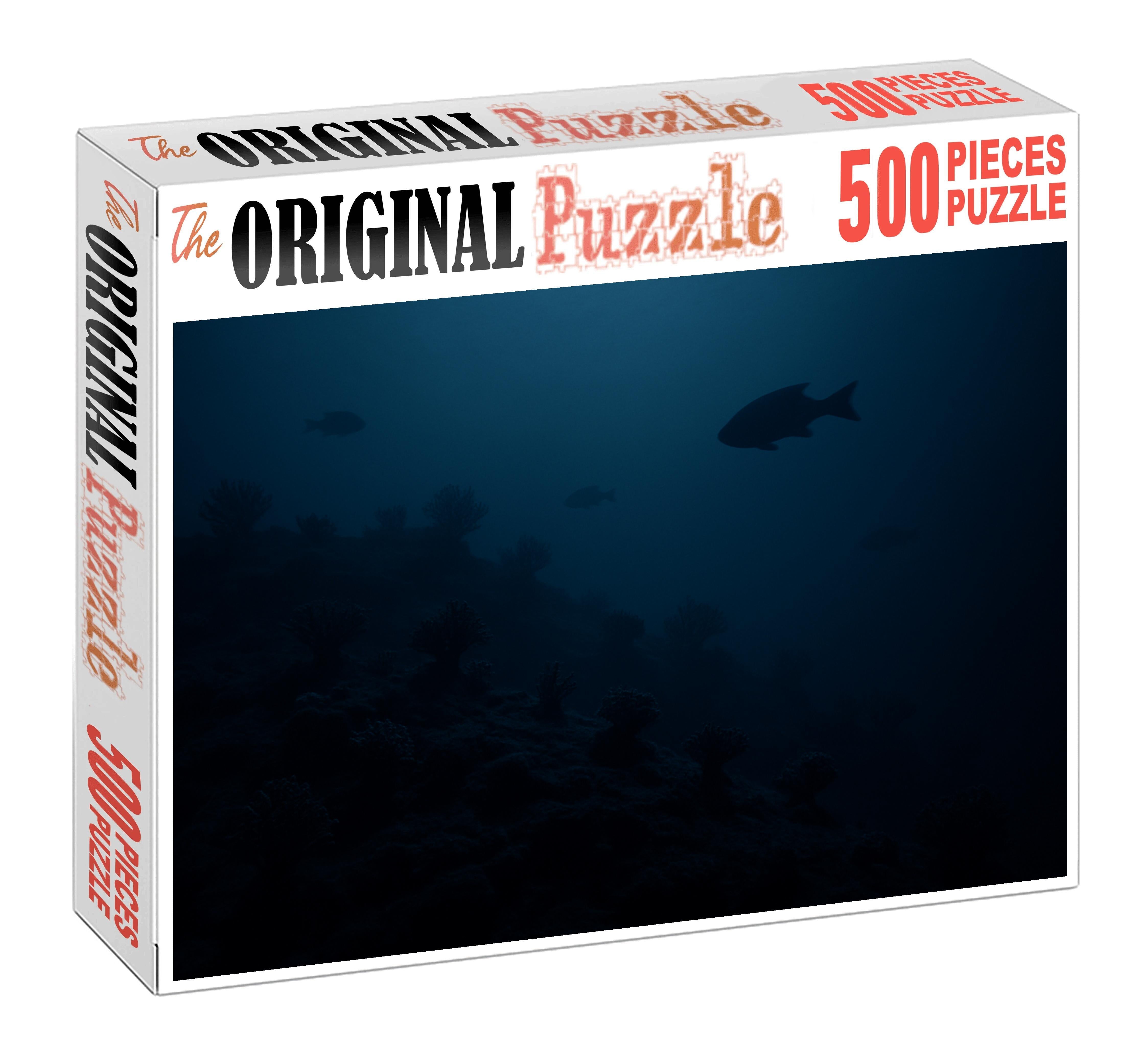 Twilight Deep Sea Ridge Custom Jigsaw Puzzle