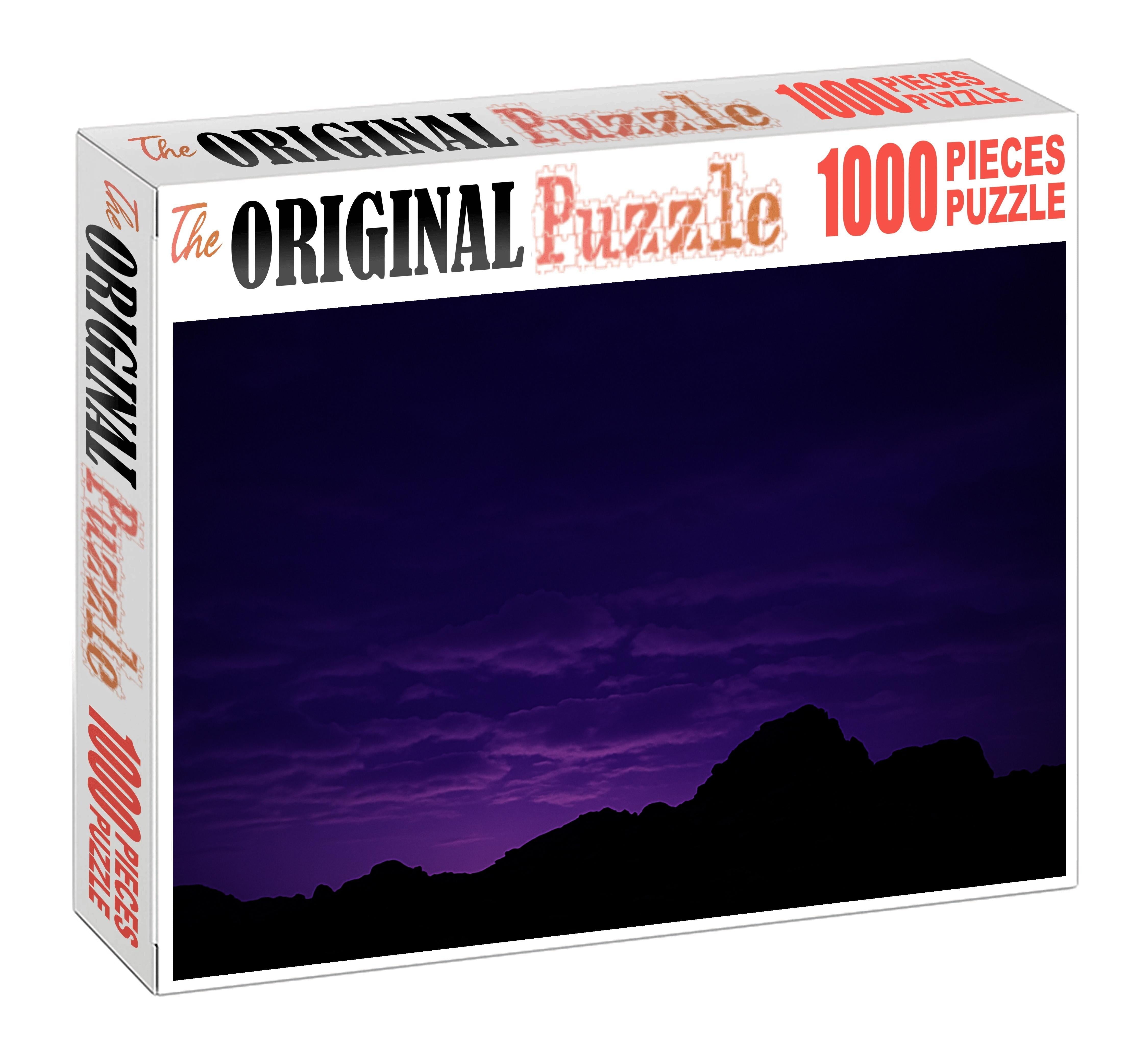 Dusky Violet Cascade Puzzle For Adults