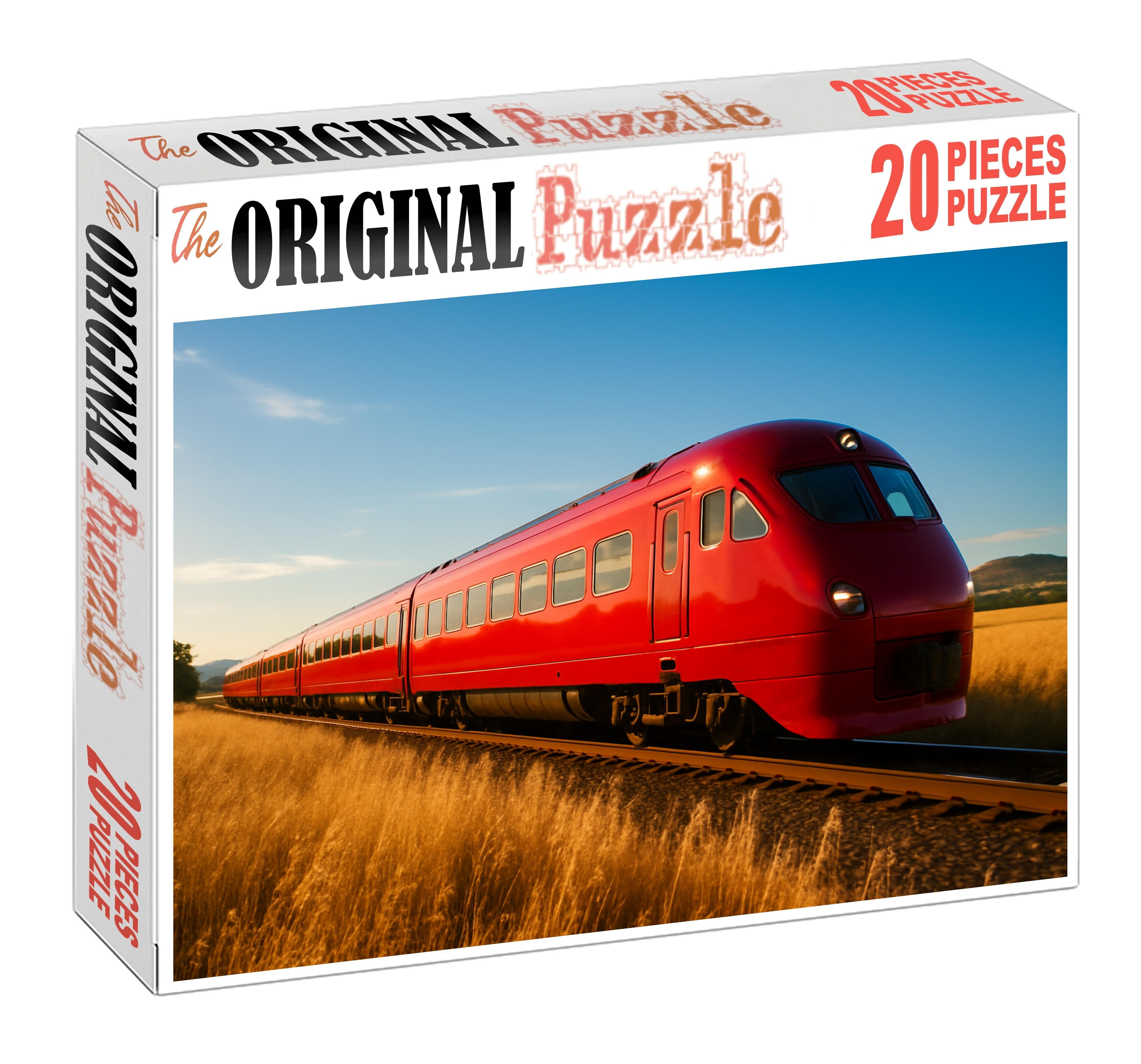 Crimson Horizon Intercity Large Format Puzzle